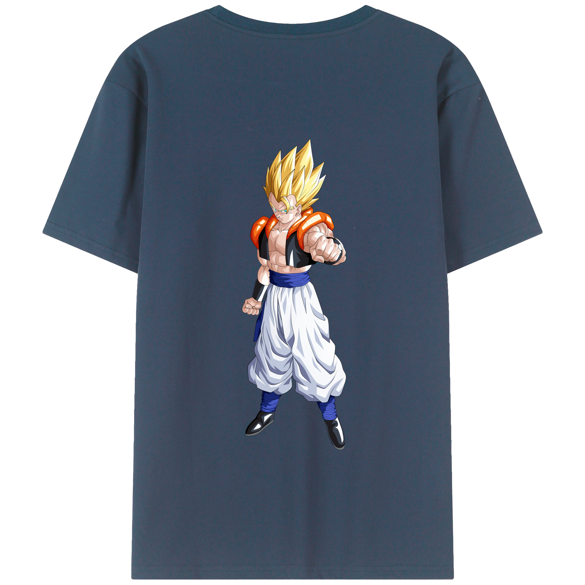（画像用） ドラゴンボール ベジータ四世（Bejīta Yonsei）DRAGON BALL Vegeta IV レディース半袖Tシャツ(バックプリント)