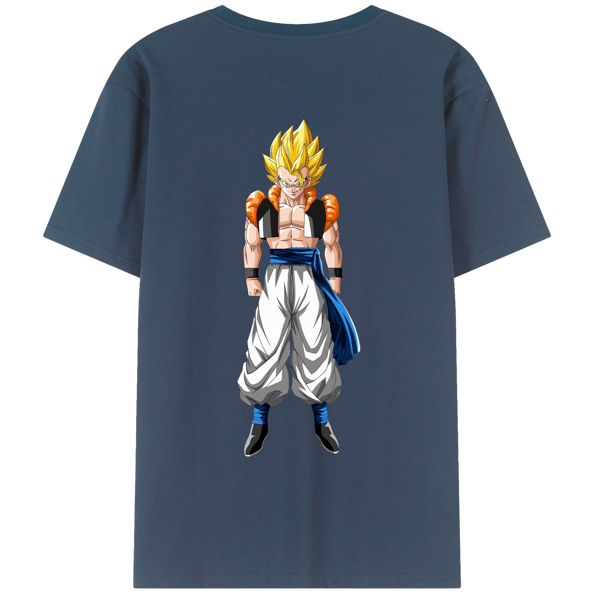 （画像用） ドラゴンボール ベジータ四世（Bejīta Yonsei）DRAGON BALL Vegeta IV レディース半袖Tシャツ(バックプリント)