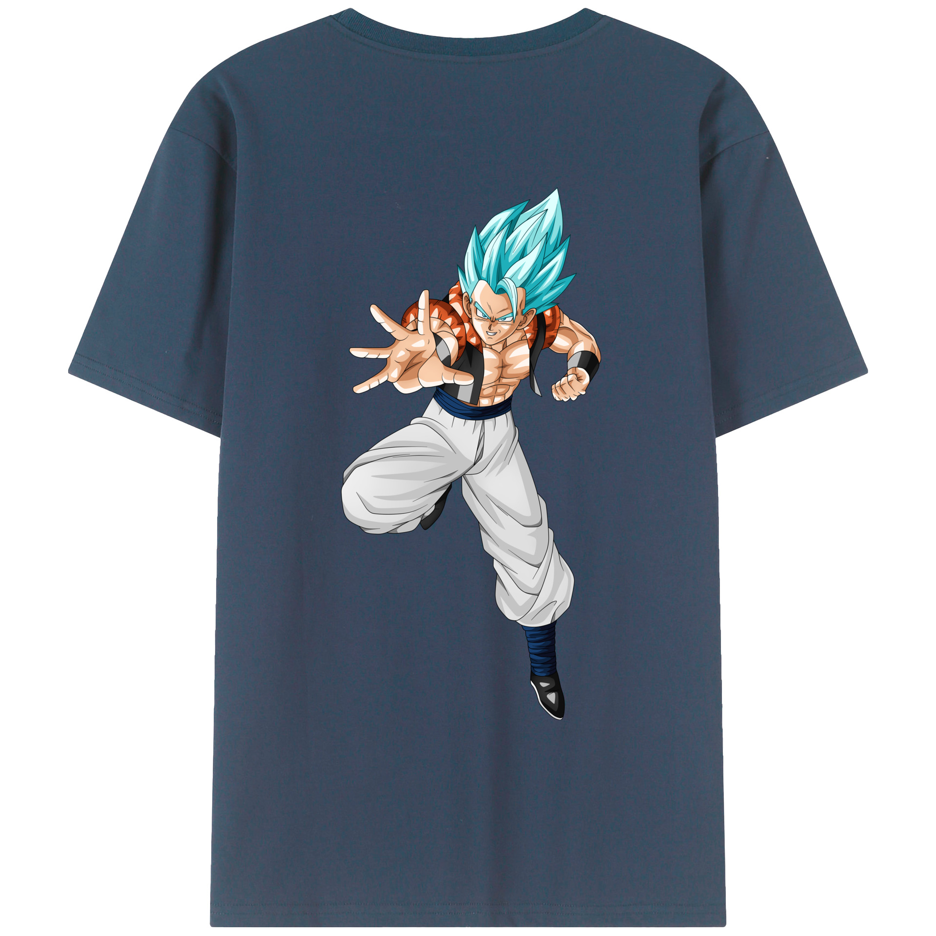 （画像用） ドラゴンボール ベジータ四世（Bejīta Yonsei）DRAGON BALL Vegeta IV レディース半袖Tシャツ(バックプリント)