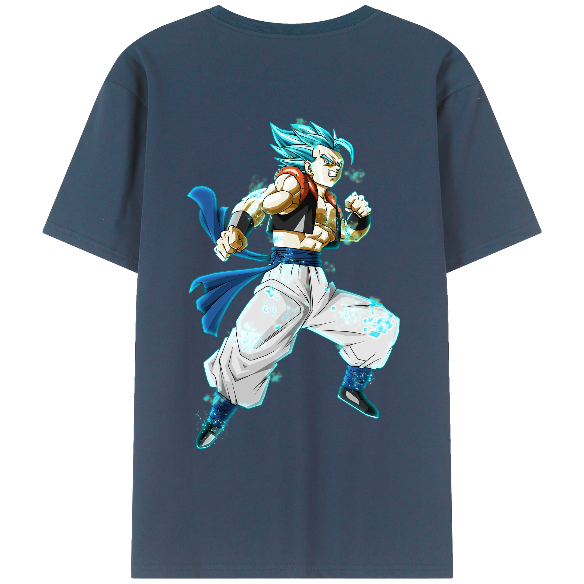 （画像用） ドラゴンボール ベジータ四世（Bejīta Yonsei）DRAGON BALL Vegeta IV レディース半袖Tシャツ(バックプリント)