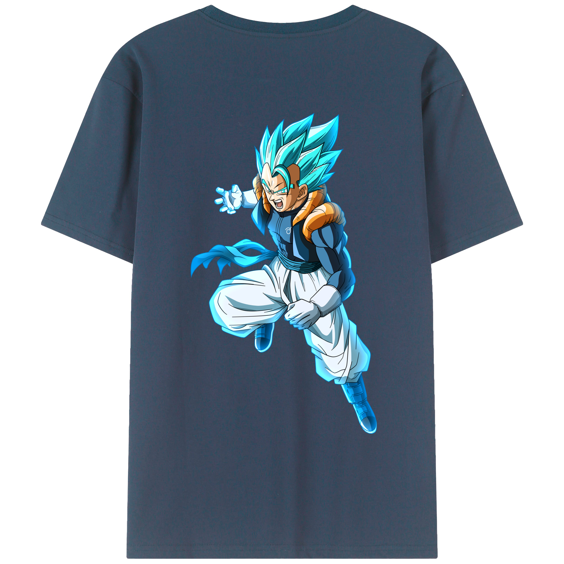 （画像用） ドラゴンボール ベジータ四世（Bejīta Yonsei）DRAGON BALL Vegeta IV レディース半袖Tシャツ(バックプリント)