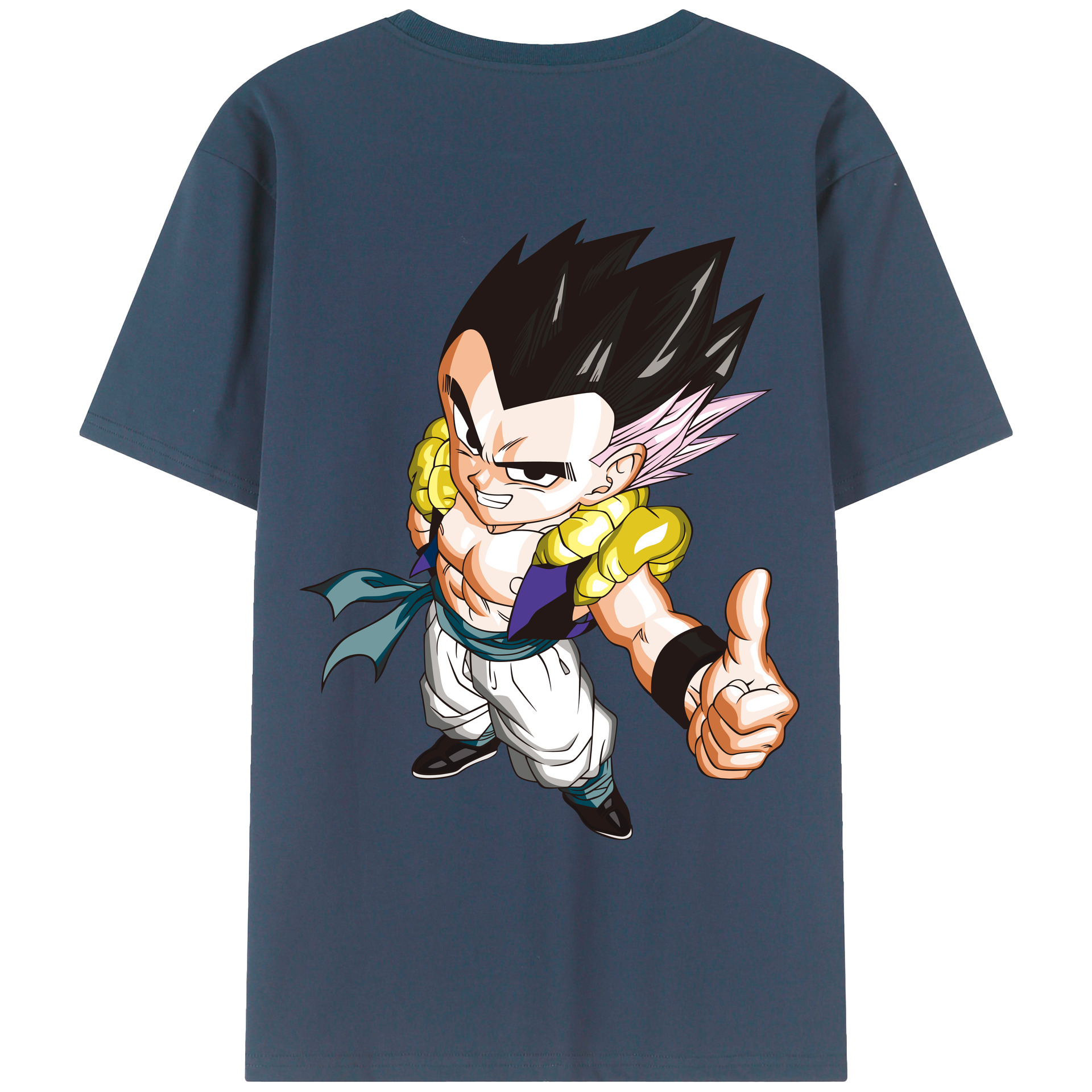 （画像用） ドラゴンボール ベジータ四世（Bejīta Yonsei）DRAGON BALL Vegeta IV レディース半袖Tシャツ(バックプリント)