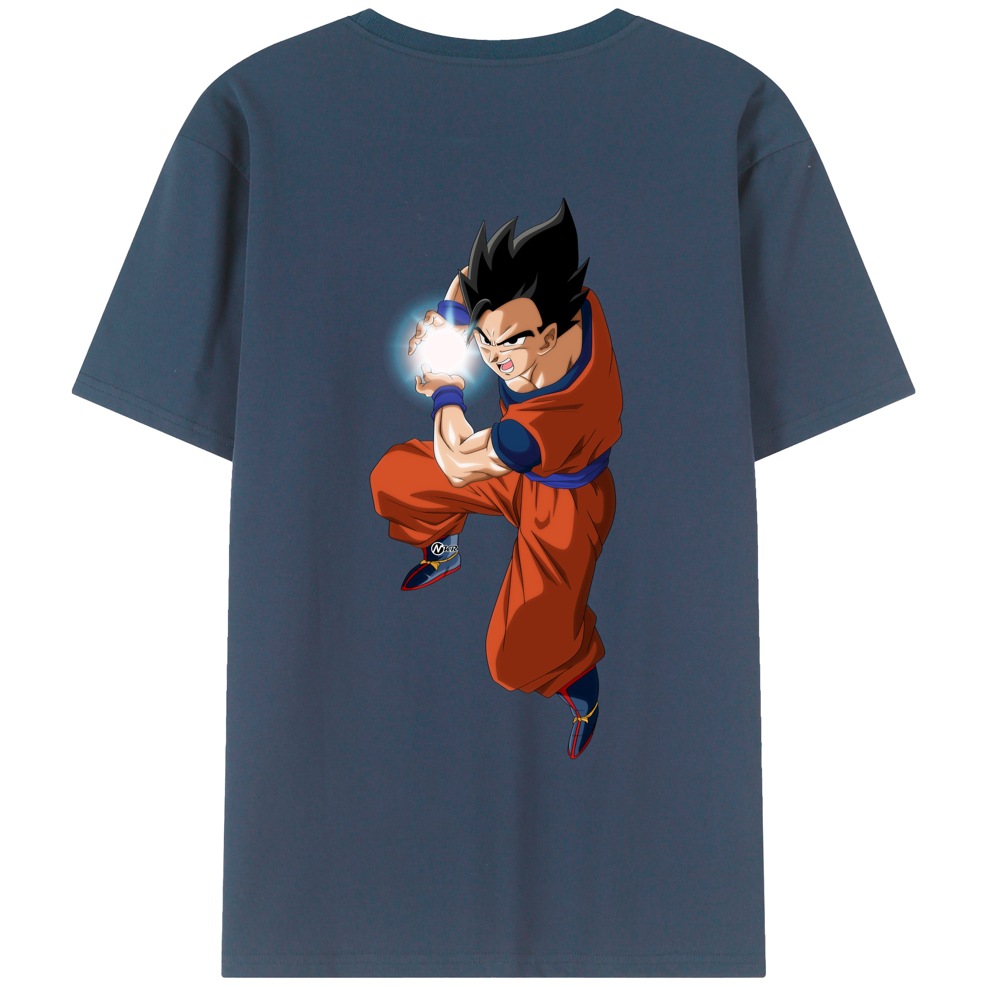 （画像用） ドラゴンボール 孫 悟飯（そんごはん）DRAGON BALL Son Gohan レディース半袖Tシャツ(バックプリント)
