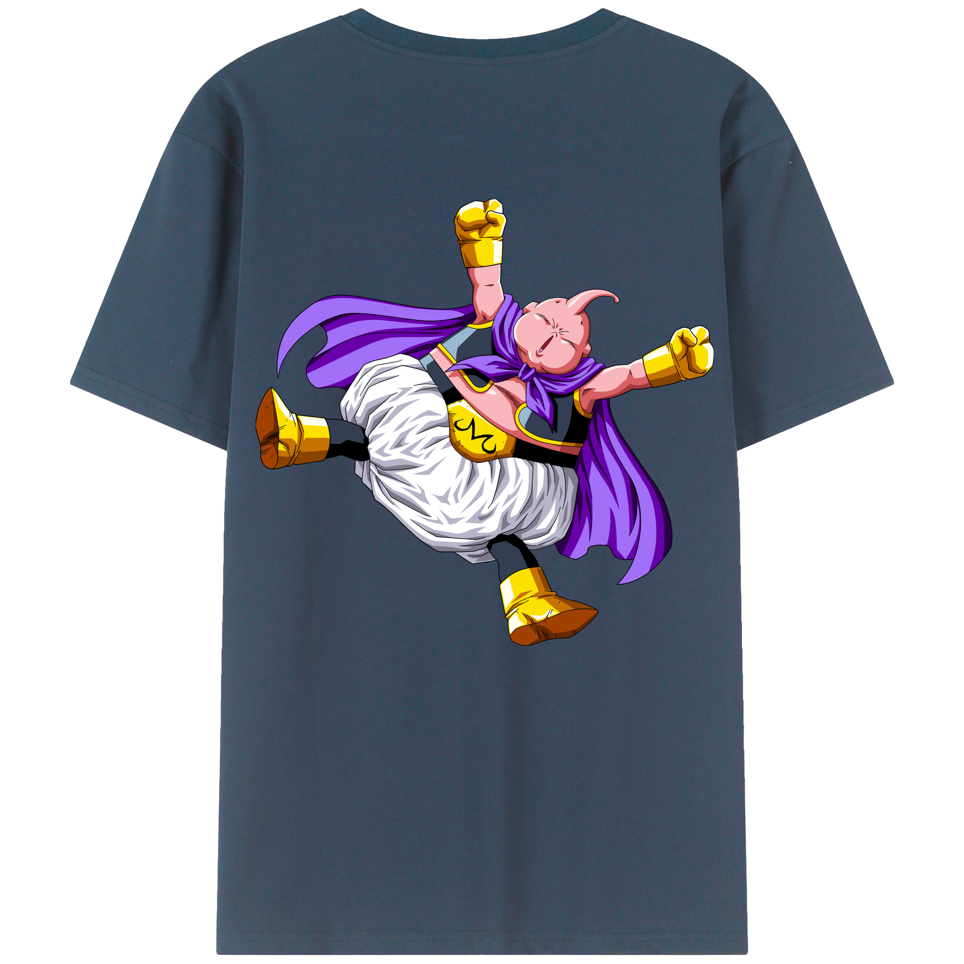 （画像用） ドラゴンボール 魔人ブウ DRAGON BALL Majin Buu レディース半袖Tシャツ(バックプリント)