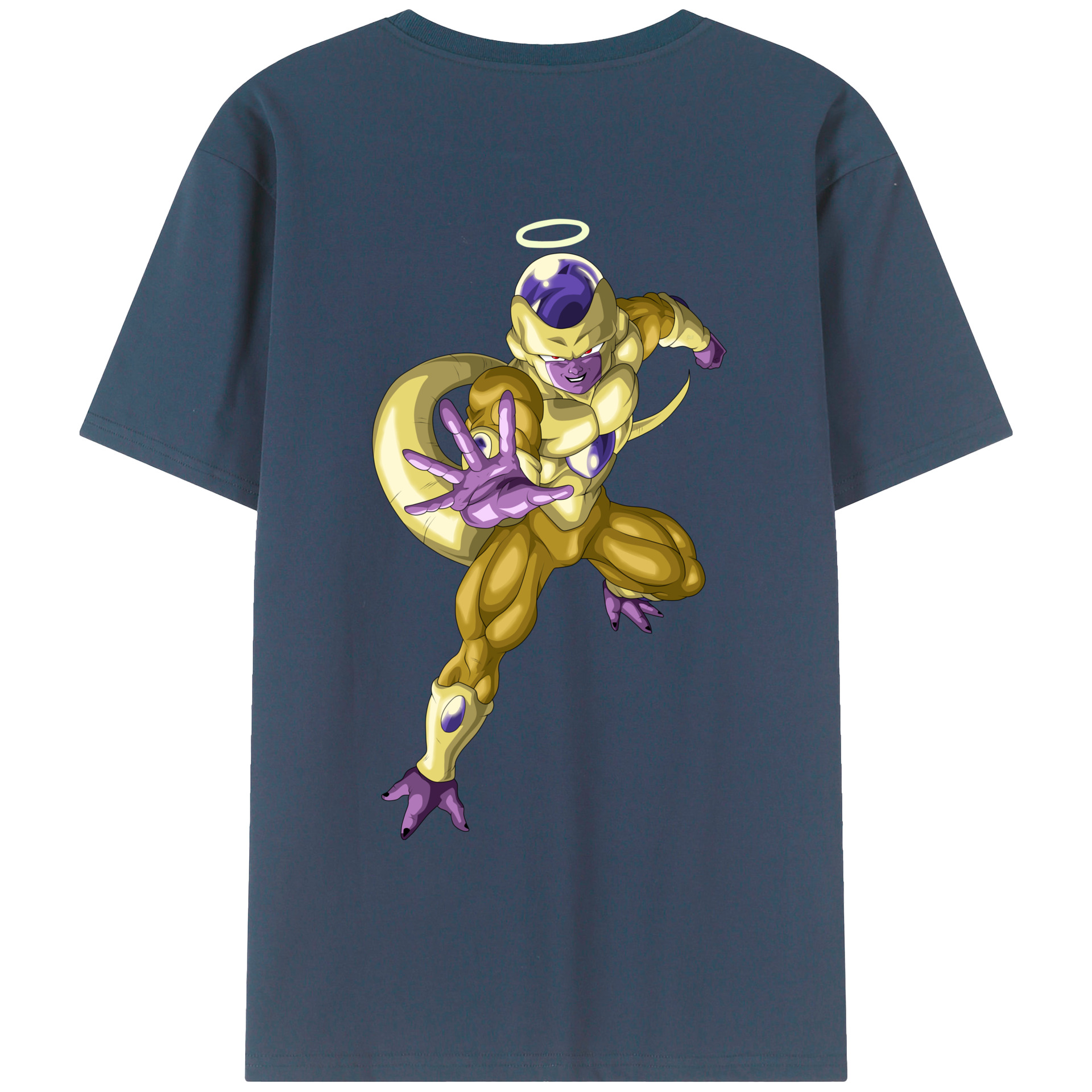 （画像用） ドラゴンボール フリーザ DRAGON BALL Frieza レディース半袖Tシャツ(バックプリント)