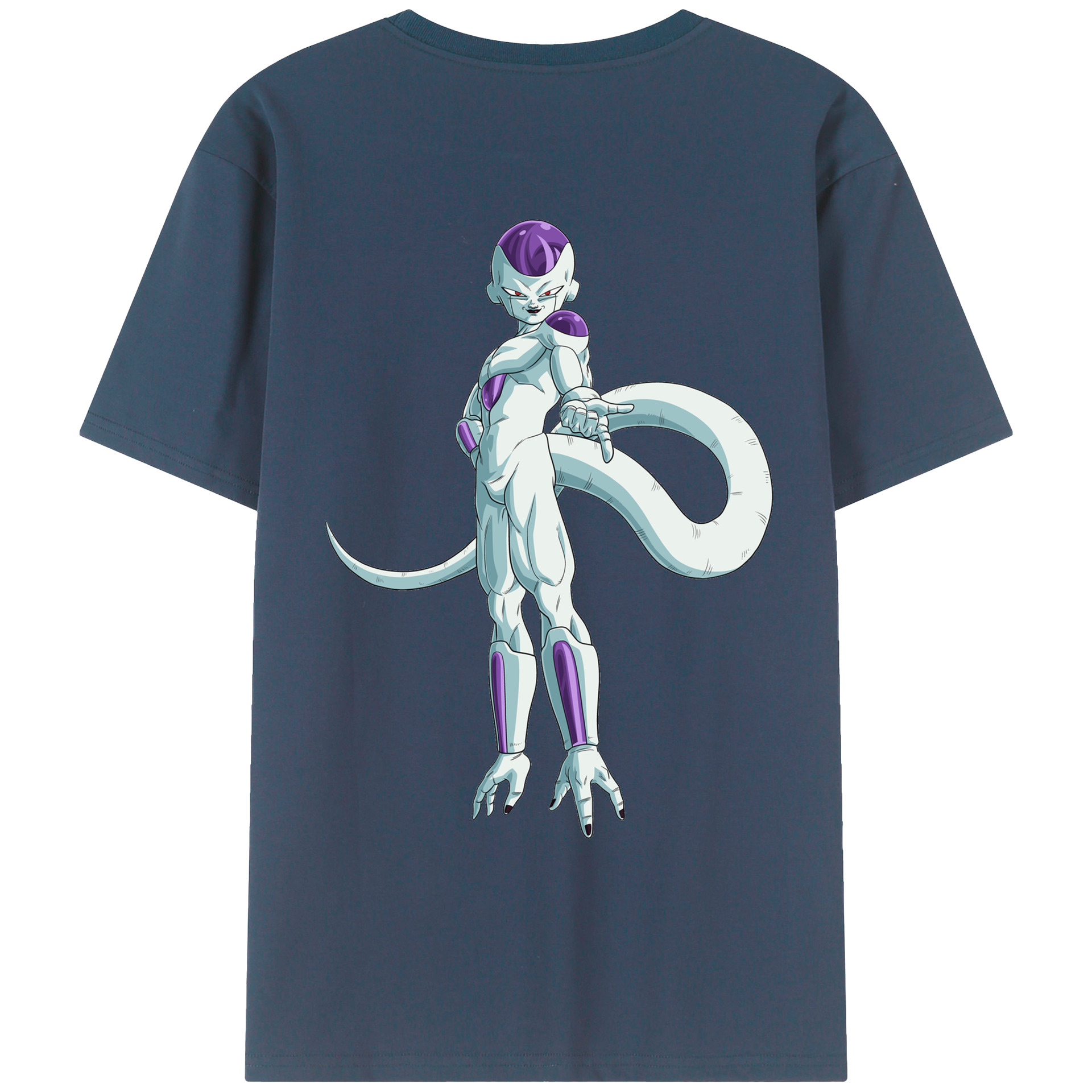 （画像用） ドラゴンボール フリーザ DRAGON BALL Frieza レディース半袖Tシャツ(バックプリント)