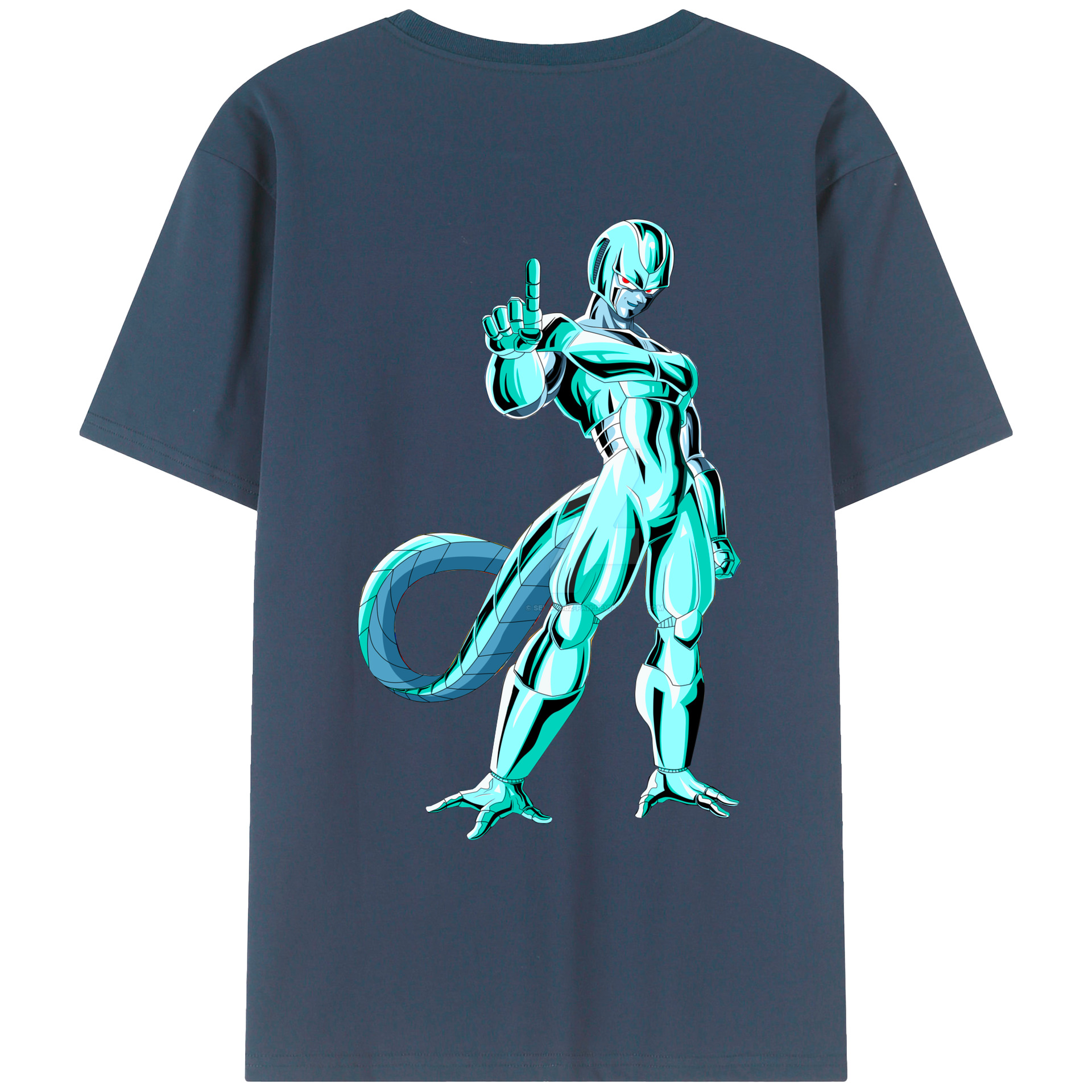 （画像用） ドラゴンボール クウラ DRAGON BALL Cooler Coora レディース半袖Tシャツ(バックプリント)