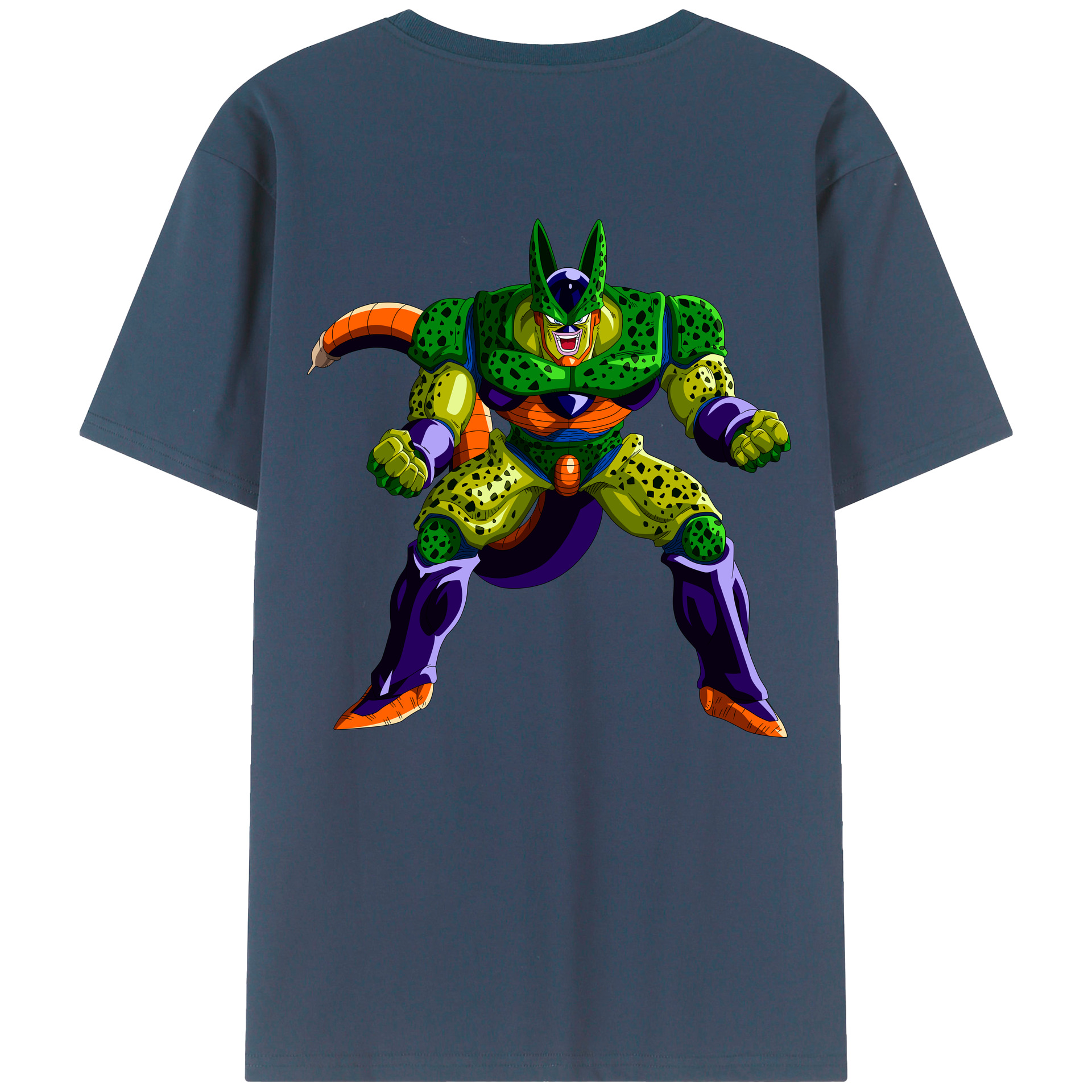 （画像用） ドラゴンボール セル DRAGON BALL Cell レディース半袖Tシャツ(バックプリント)