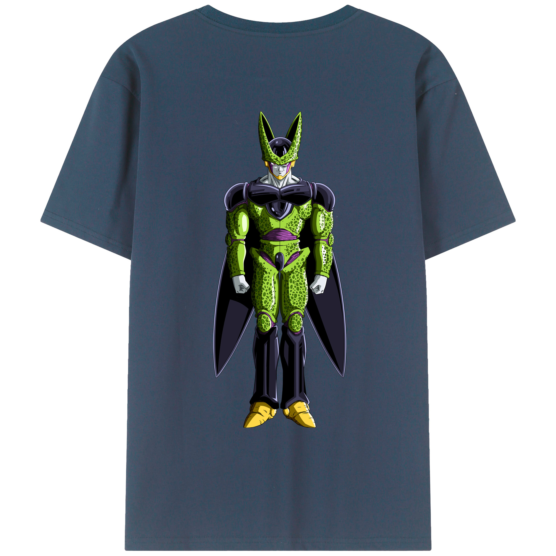 （画像用） ドラゴンボール セル DRAGON BALL Cell レディース半袖Tシャツ(バックプリント)