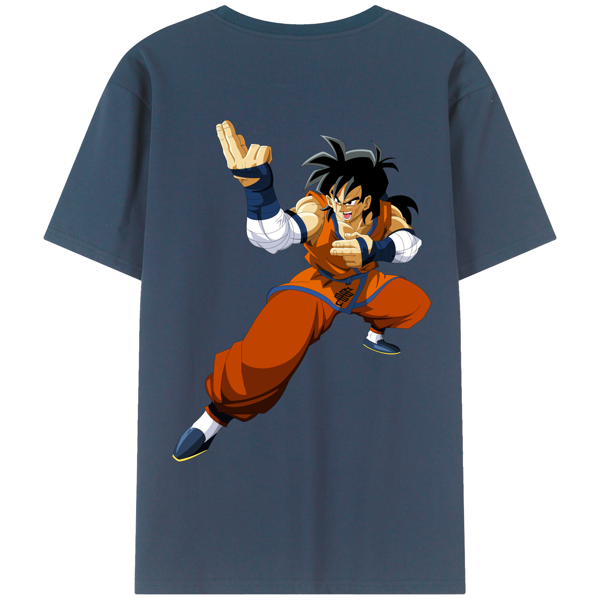 （画像用） ドラゴンボール ヤムチャ DRAGON BALL Yamcha レディース半袖Tシャツ(バックプリント)