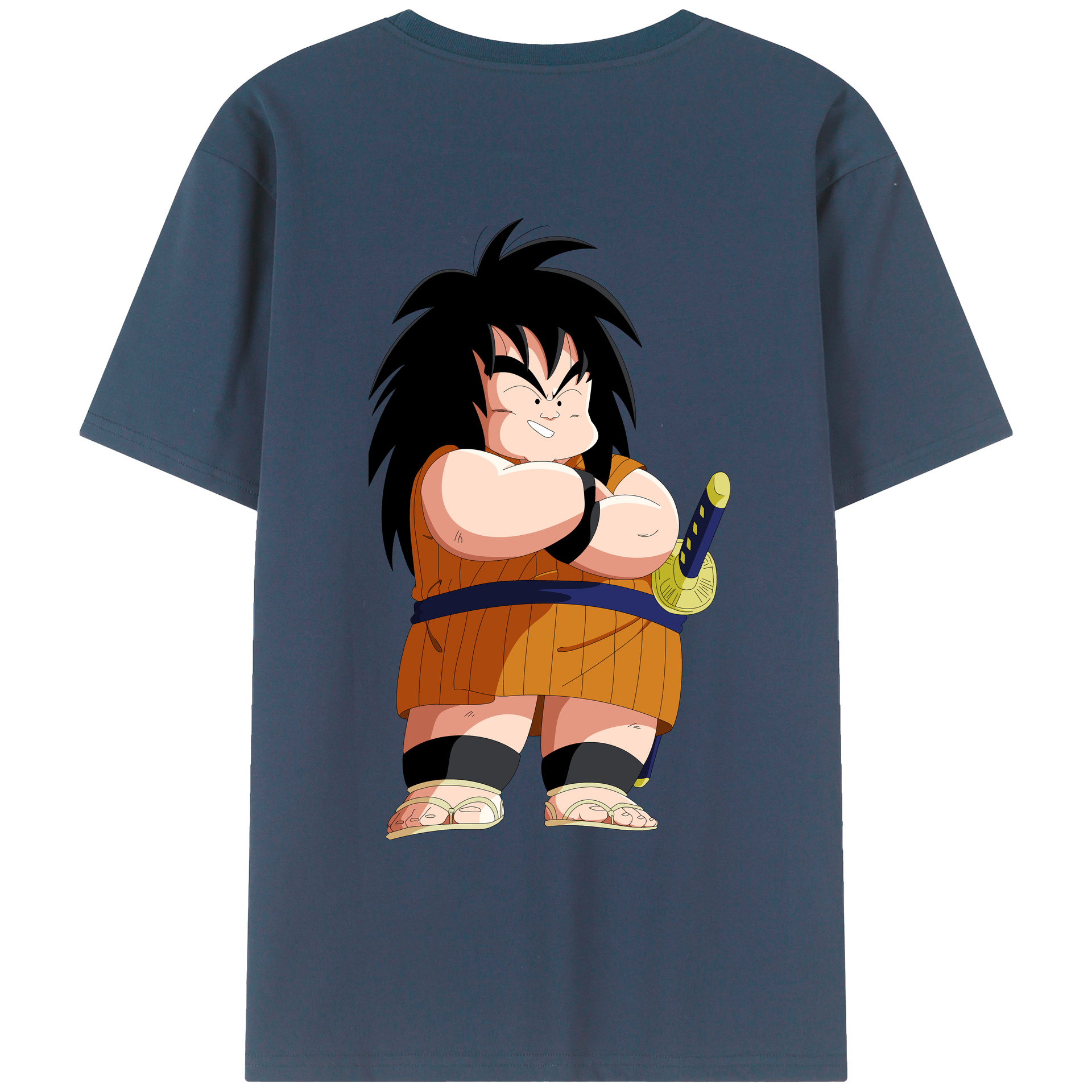 （画像用） ドラゴンボール やじろべえ DRAGON BALL Yajirobe レディース半袖Tシャツ(バックプリント)