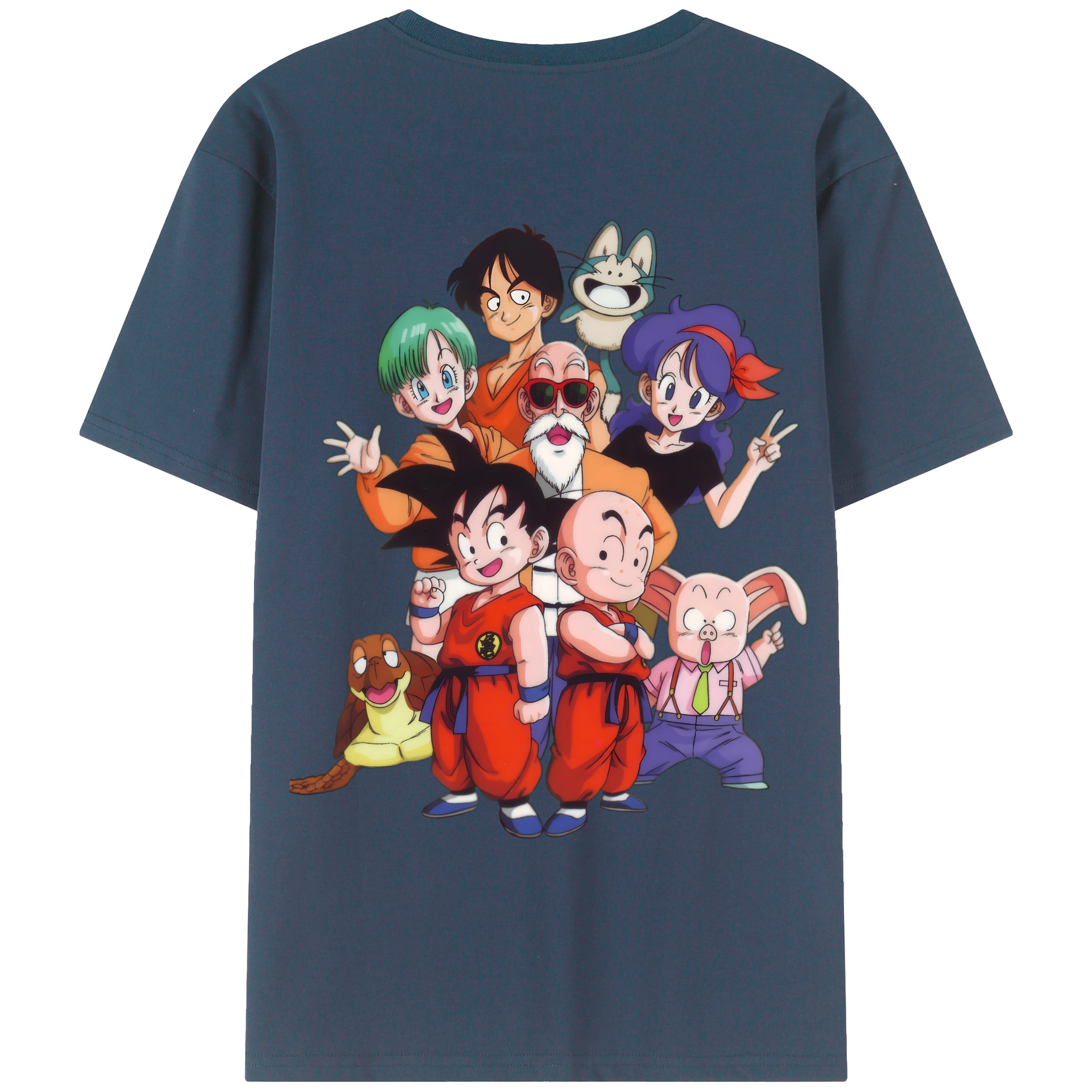 （画像用） ドラゴンボール DRAGON BALL レディース半袖Tシャツ(バックプリント)