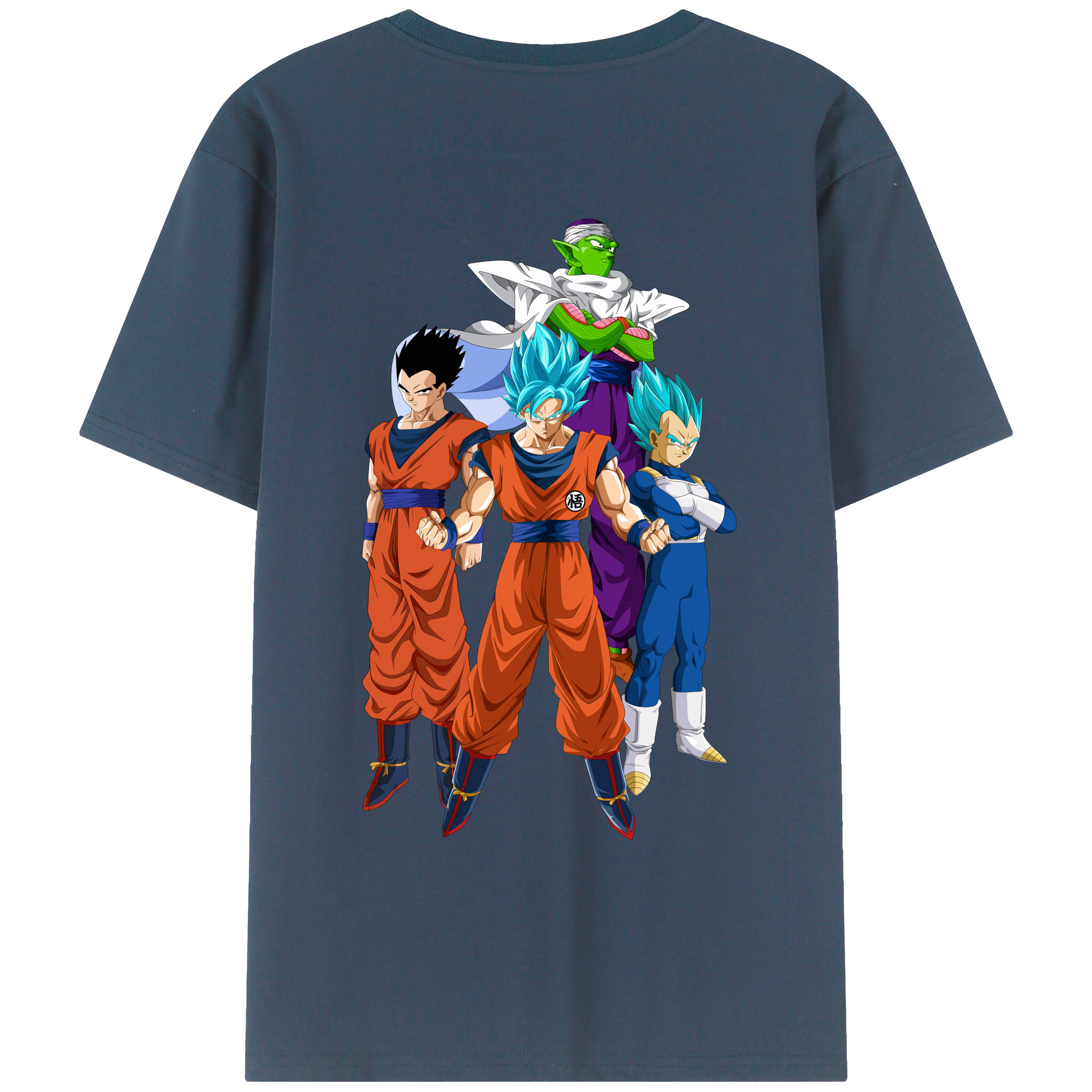 （画像用） ドラゴンボール DRAGON BALL レディース半袖Tシャツ(バックプリント)