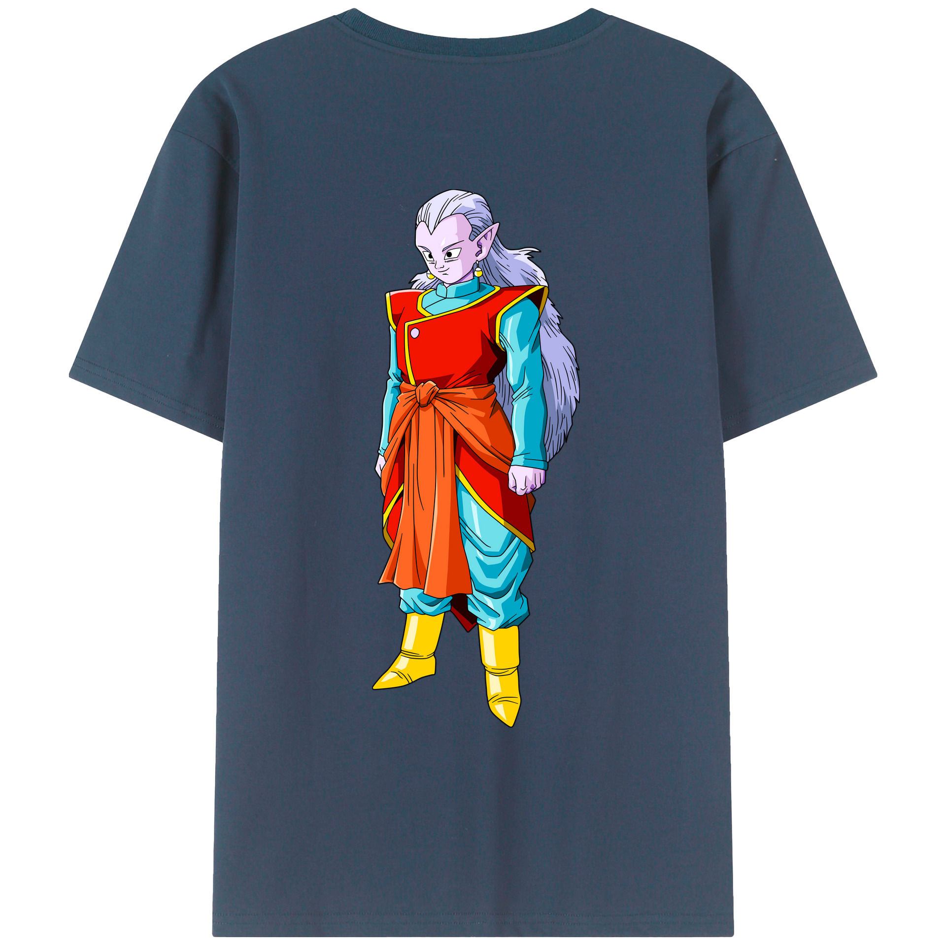 （画像用） ドラゴンボール DRAGON BALL レディース半袖Tシャツ(バックプリント)