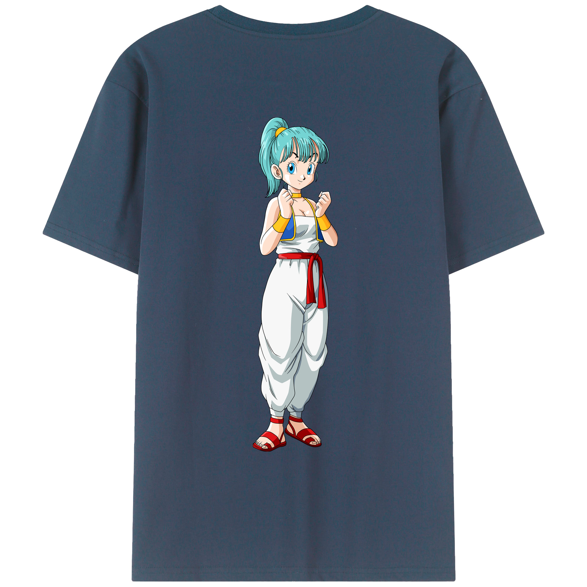 （画像用） ドラゴンボール DRAGON BALL レディース半袖Tシャツ(バックプリント)