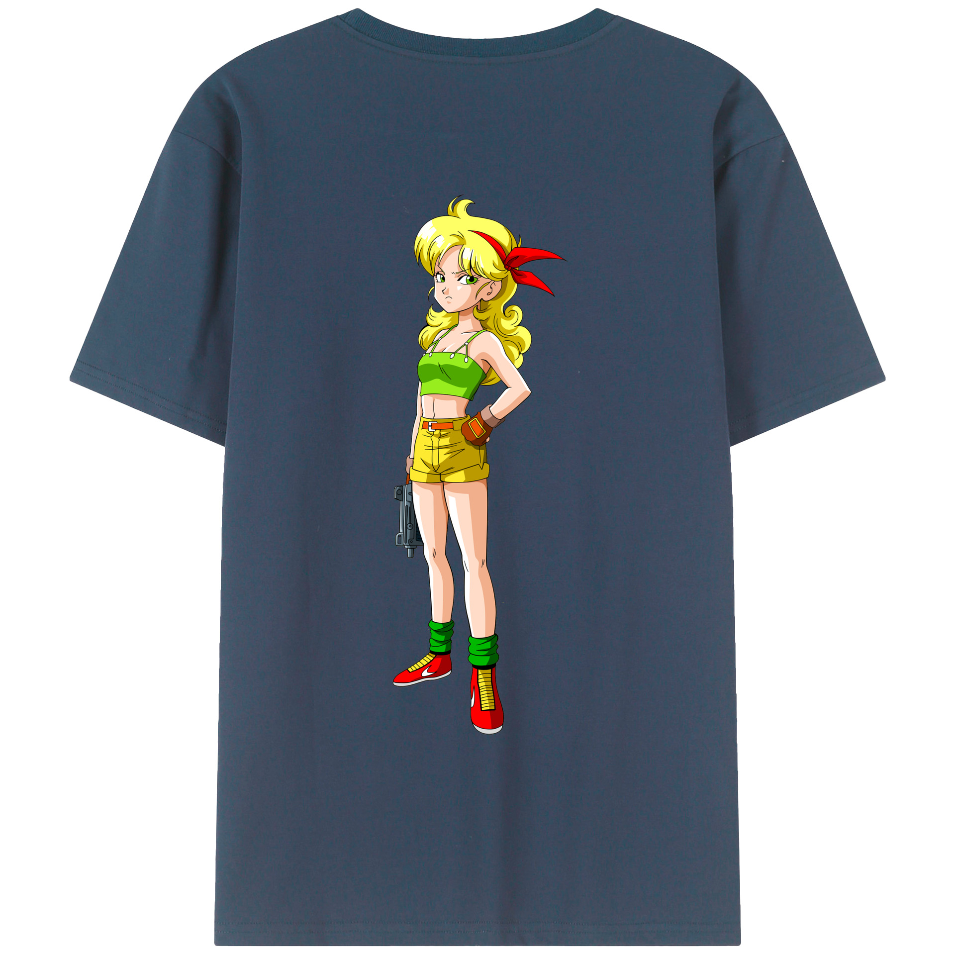 （画像用） ドラゴンボール DRAGON BALL レディース半袖Tシャツ(バックプリント)