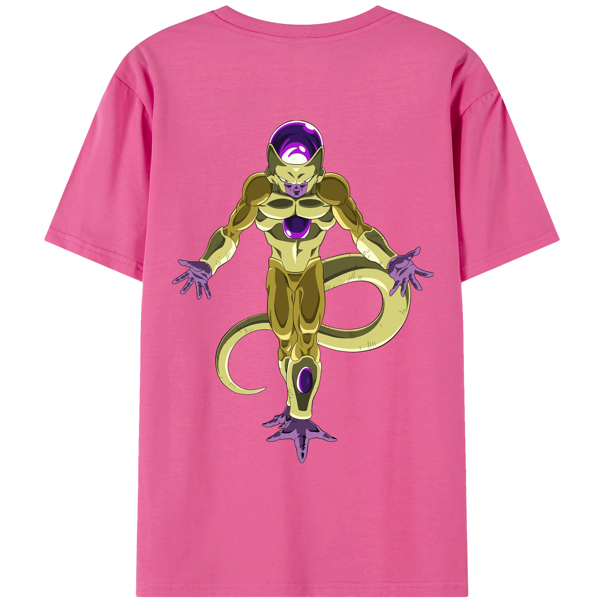 （画像用） ドラゴンボール フリーザ DRAGON BALL Frieza レディース半袖Tシャツ(バックプリント)