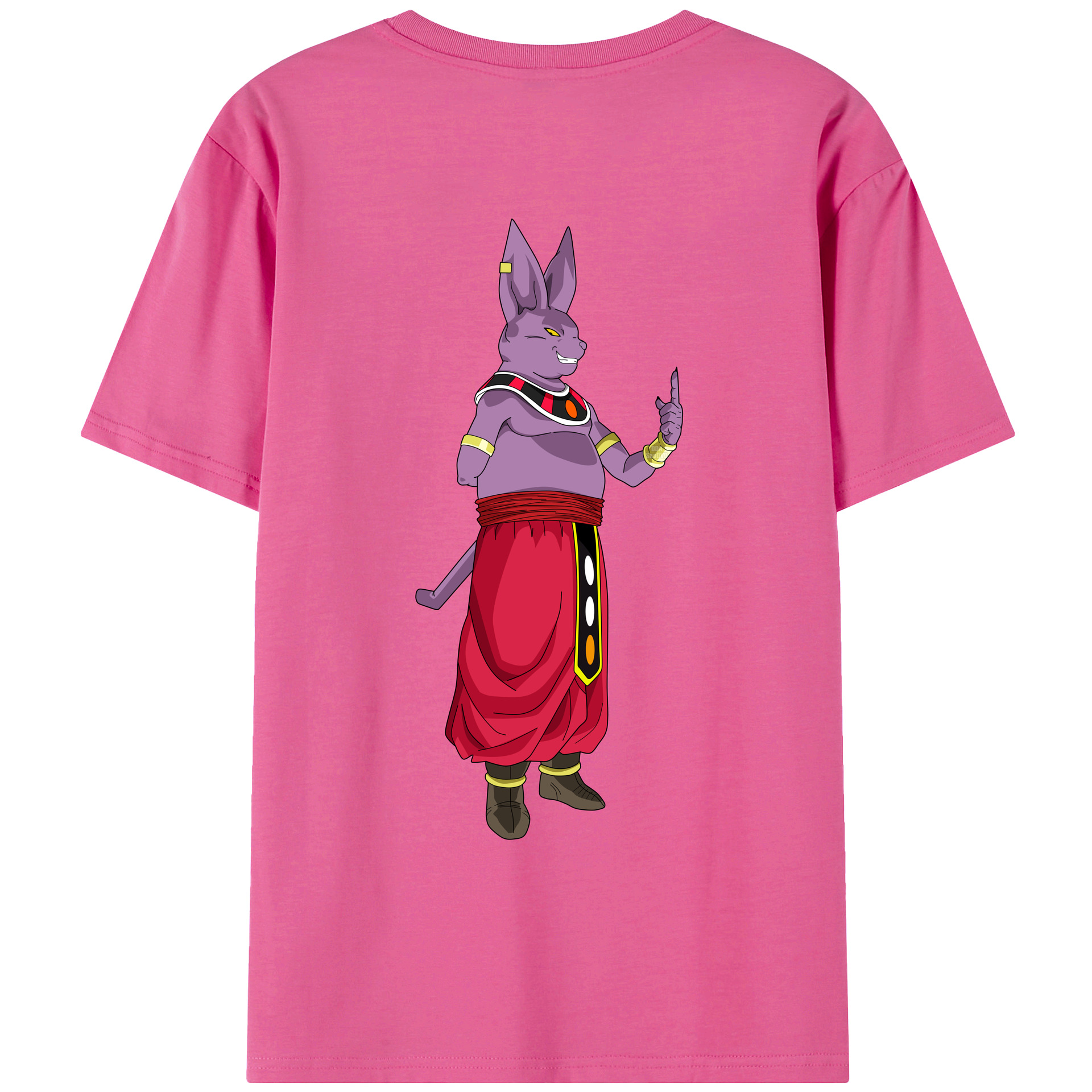 （画像用） ドラゴンボール シャンパ DRAGON BALL Champa レディース半袖Tシャツ(バックプリント)