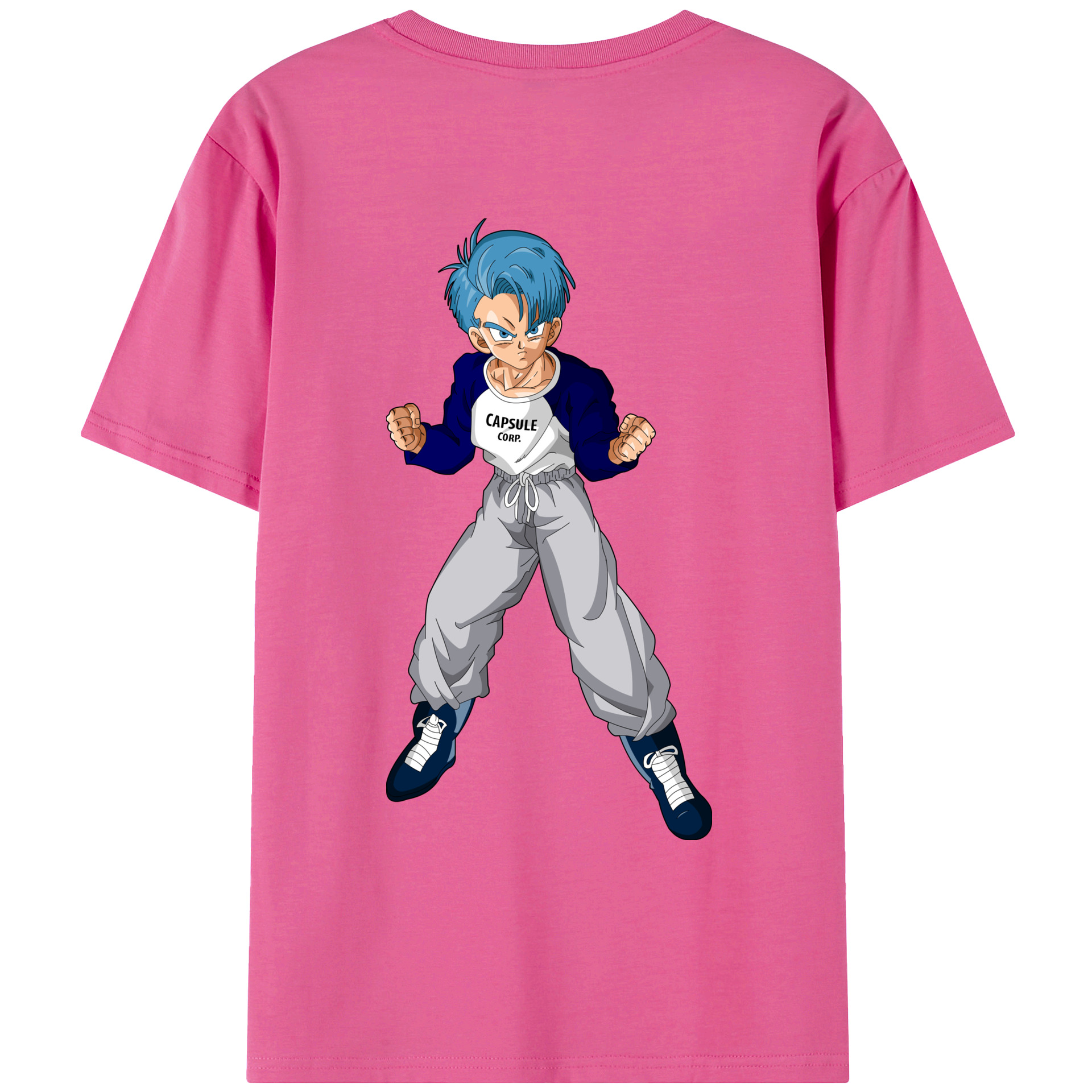 （画像用） ドラゴンボール DRAGON BALL レディース半袖Tシャツ(バックプリント)