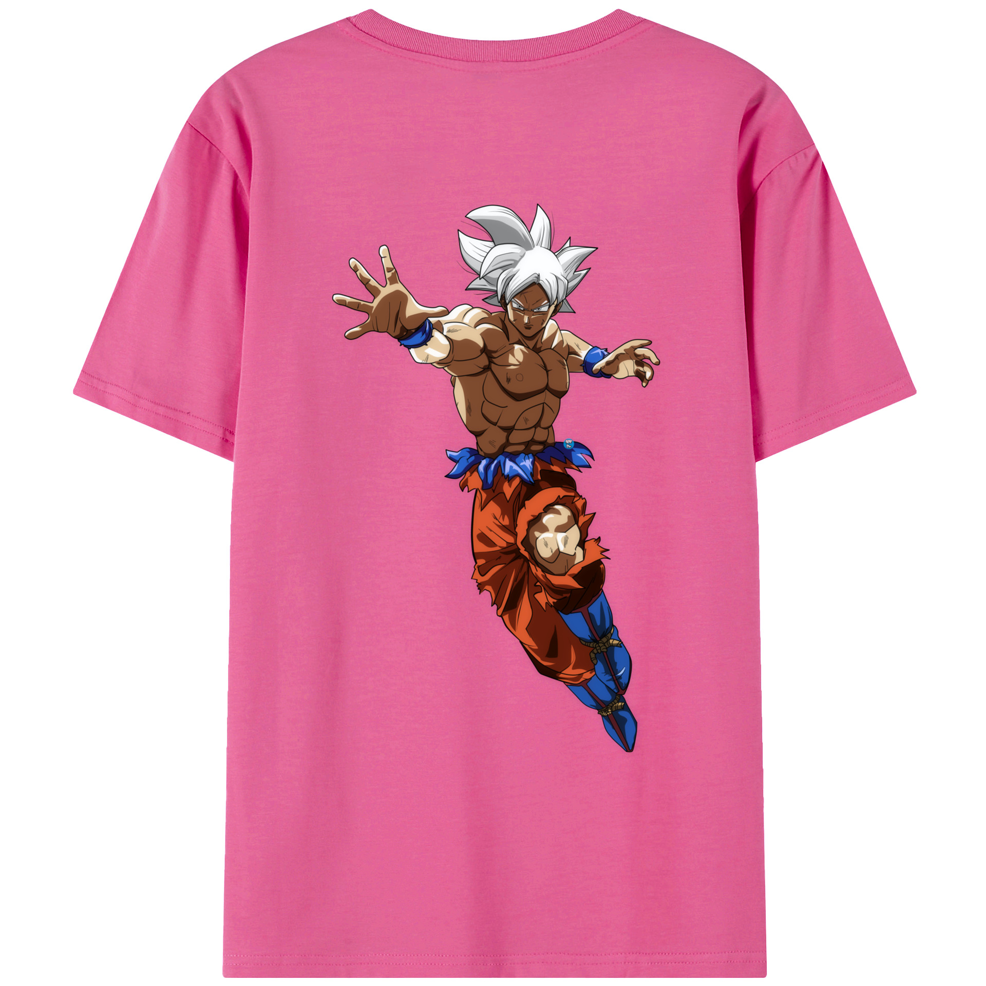 （画像用） ドラゴンボール 孫悟空（そん ごくう）Son Goku カカロット DRAGON BALL Kakarotto レディース半袖Tシャツ(バックプリント)