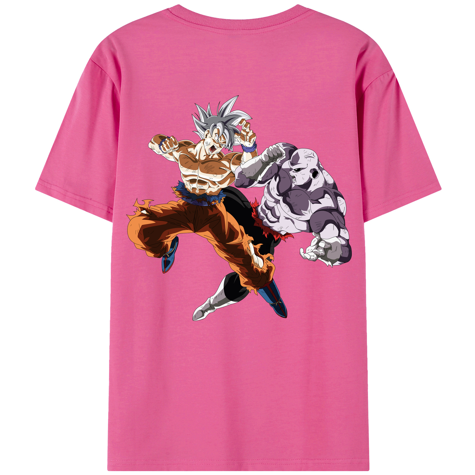 （画像用） ドラゴンボール 孫悟空（そん ごくう）Son Goku カカロット DRAGON BALL Kakarotto レディース半袖Tシャツ(バックプリント)