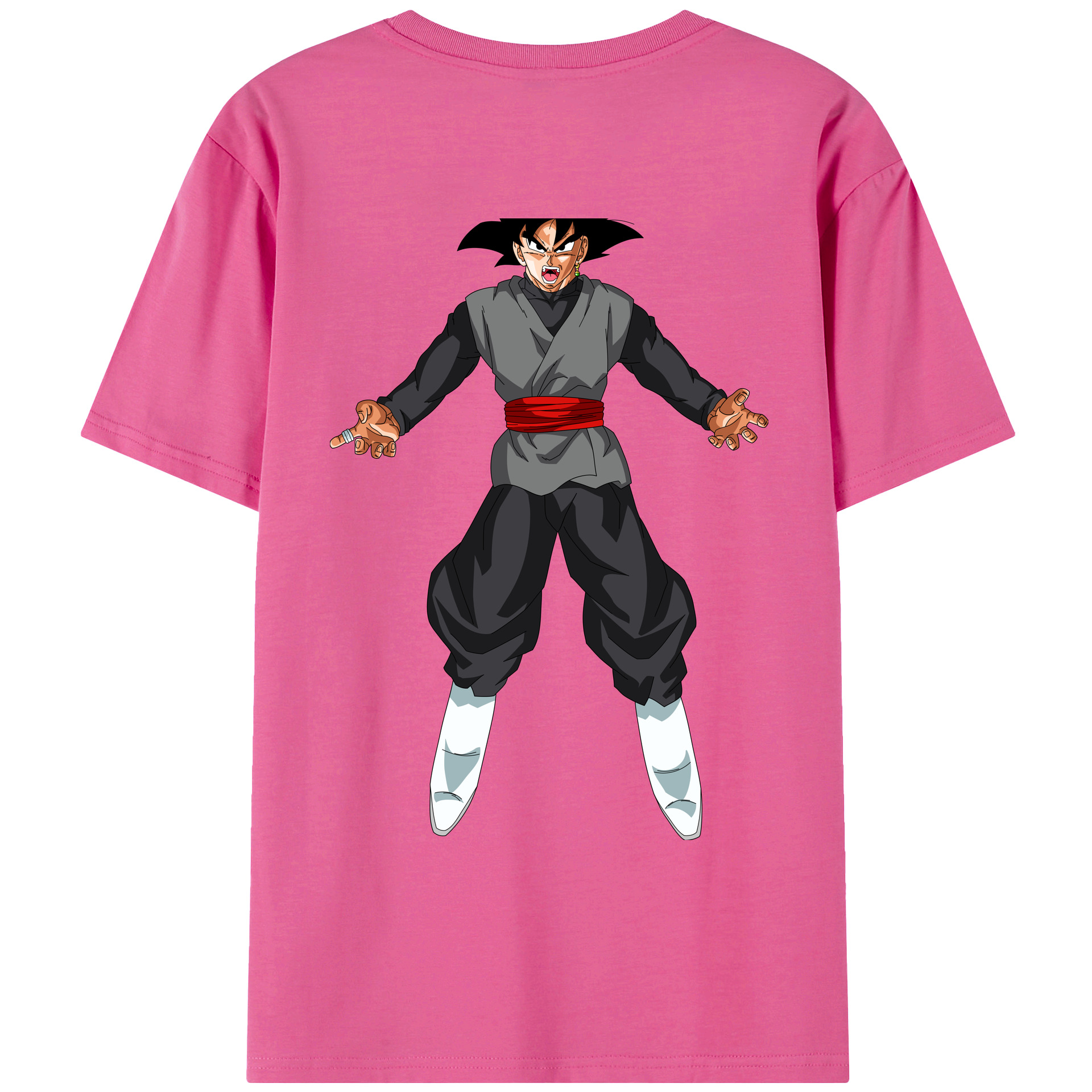 （画像用） ドラゴンボール ベジータ四世（Bejīta Yonsei）DRAGON BALL Vegeta IV レディース半袖Tシャツ(バックプリント)