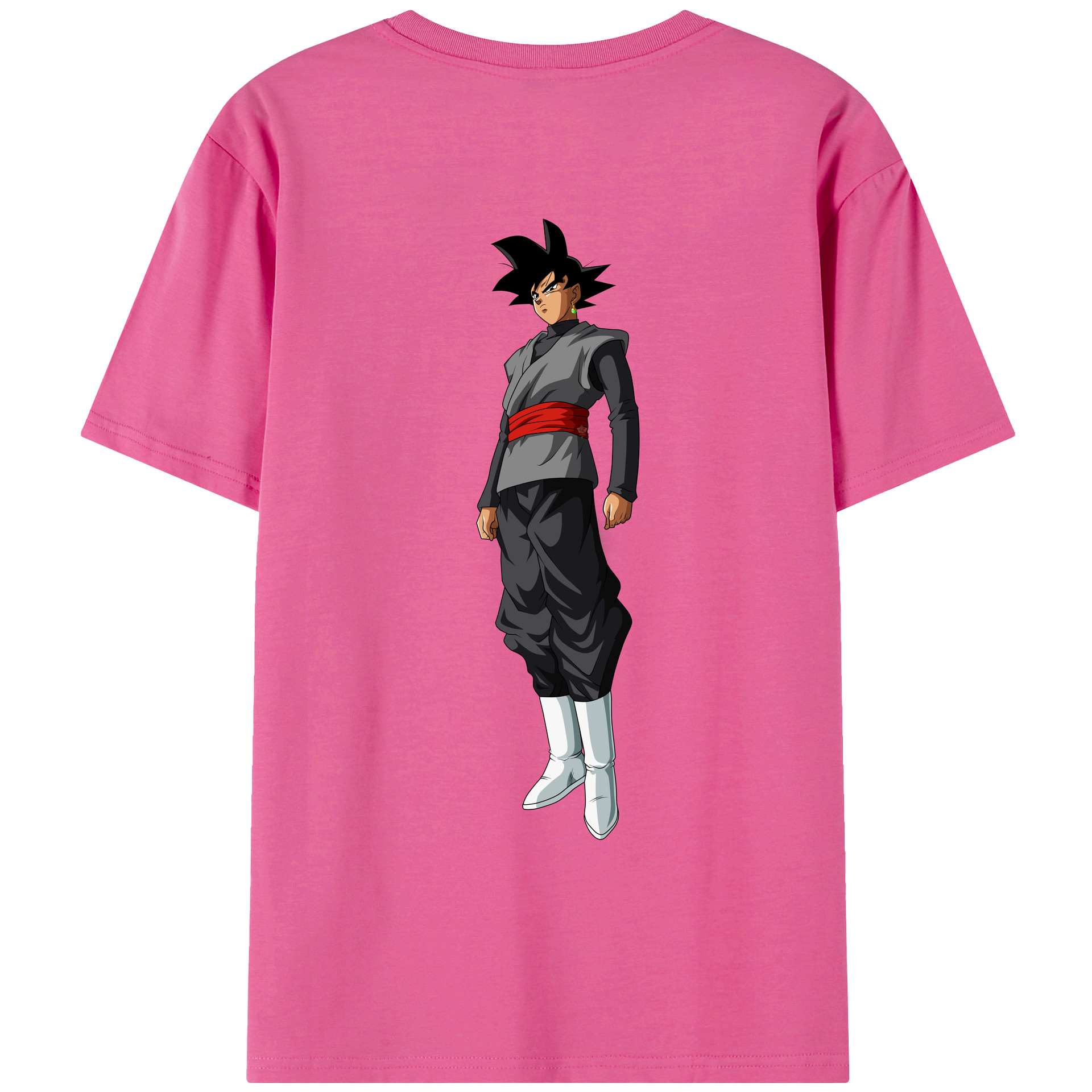 （画像用） ドラゴンボール ベジータ四世（Bejīta Yonsei）DRAGON BALL Vegeta IV レディース半袖Tシャツ(バックプリント)