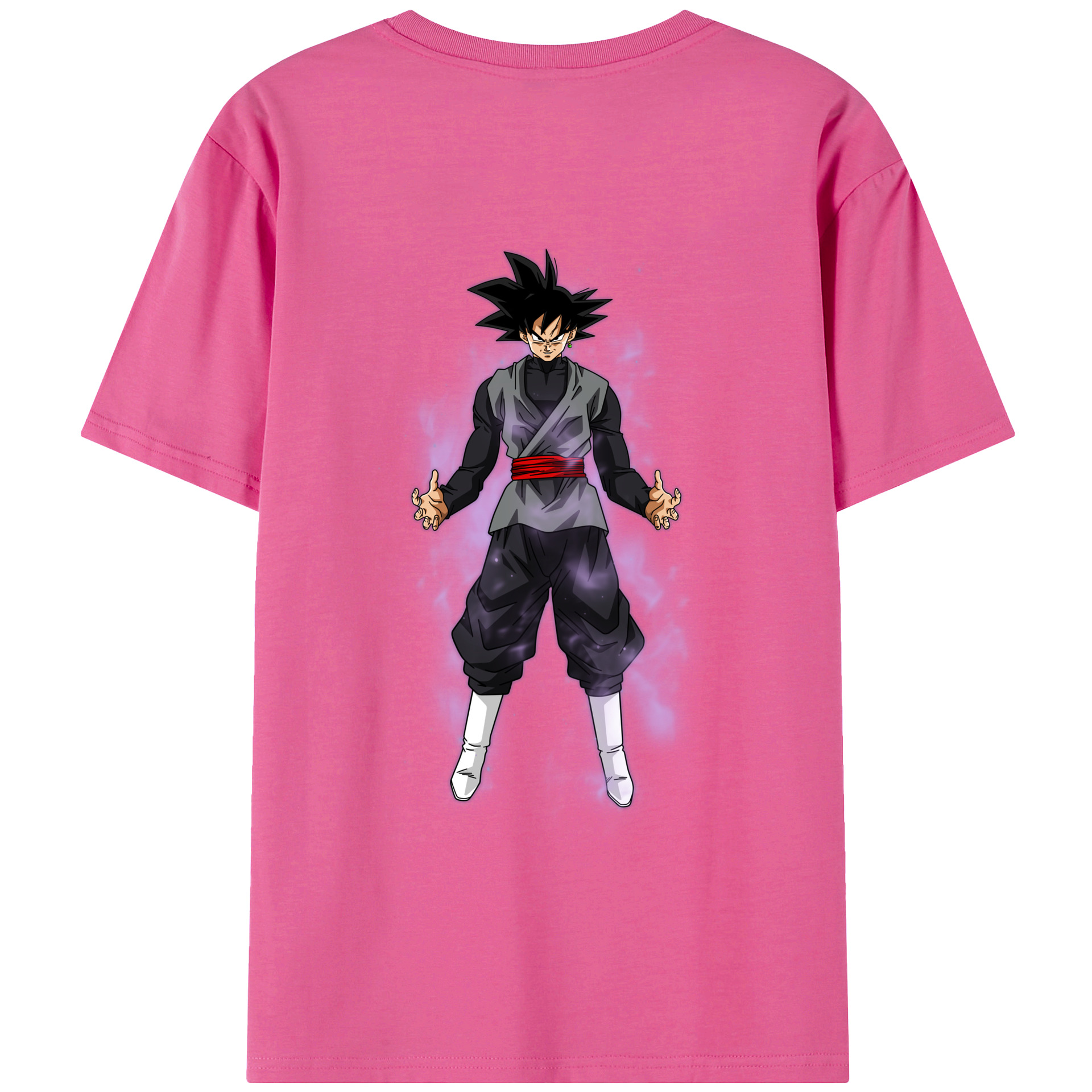 （画像用） ドラゴンボール ベジータ四世（Bejīta Yonsei）DRAGON BALL Vegeta IV レディース半袖Tシャツ(バックプリント)