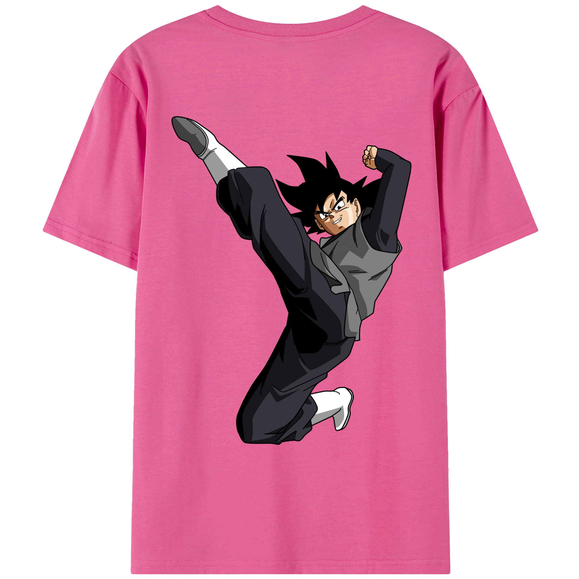 （画像用） ドラゴンボール ベジータ四世（Bejīta Yonsei）DRAGON BALL Vegeta IV レディース半袖Tシャツ(バックプリント)
