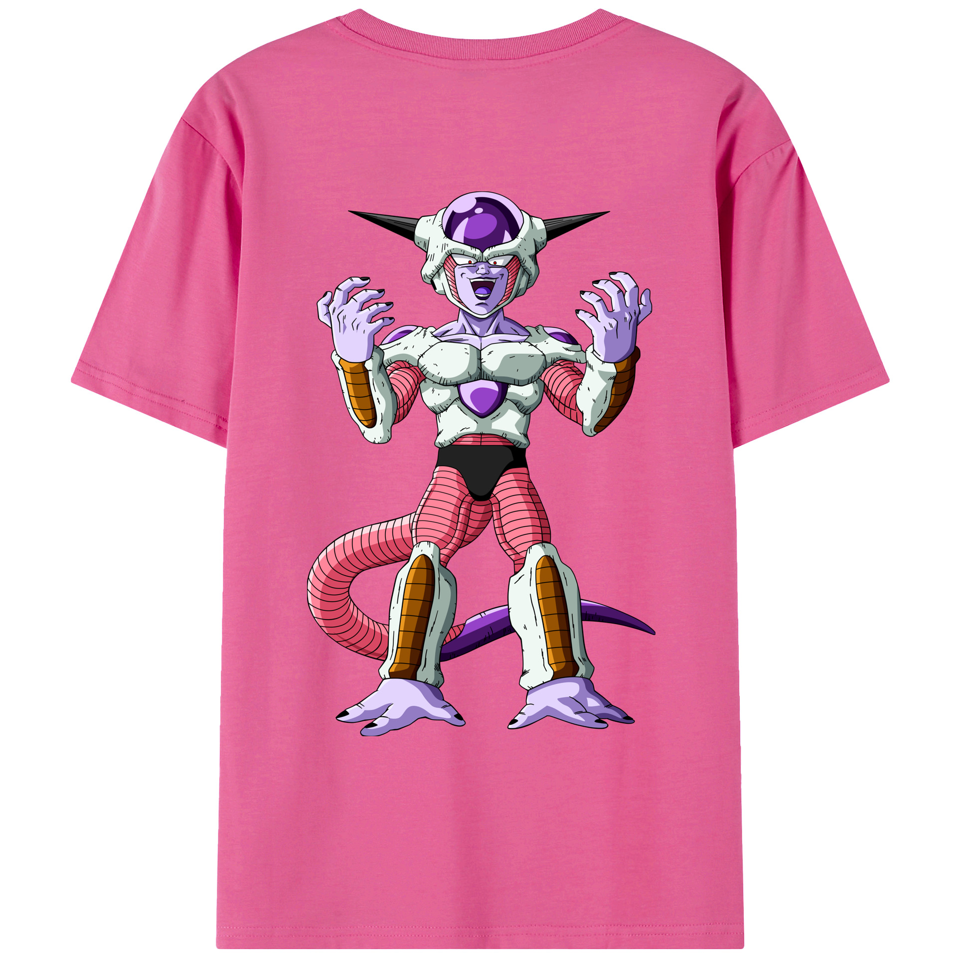 （画像用） ドラゴンボール フリーザ DRAGON BALL Frieza レディース半袖Tシャツ(バックプリント)