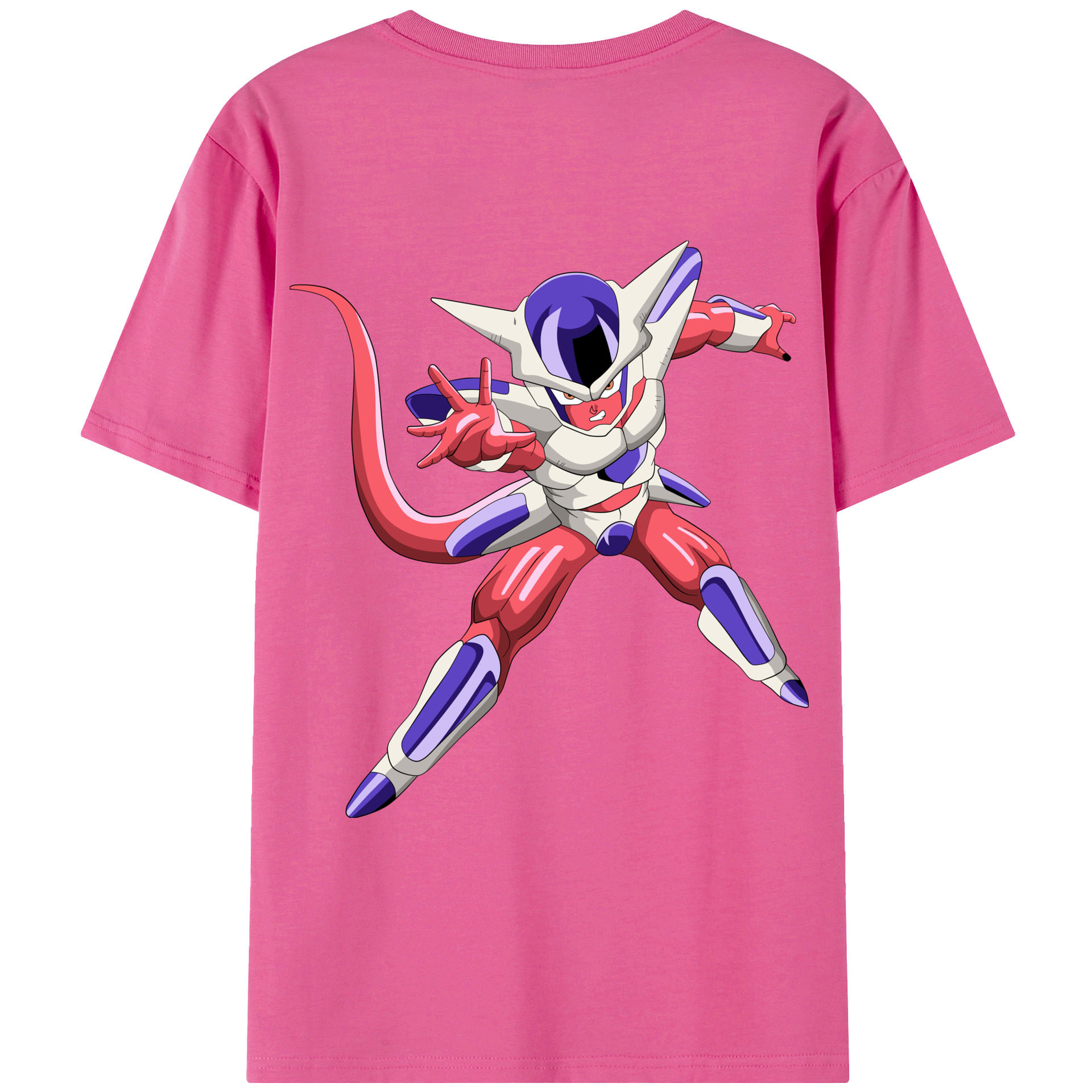 （画像用） ドラゴンボール フリーザ DRAGON BALL Frieza レディース半袖Tシャツ(バックプリント)