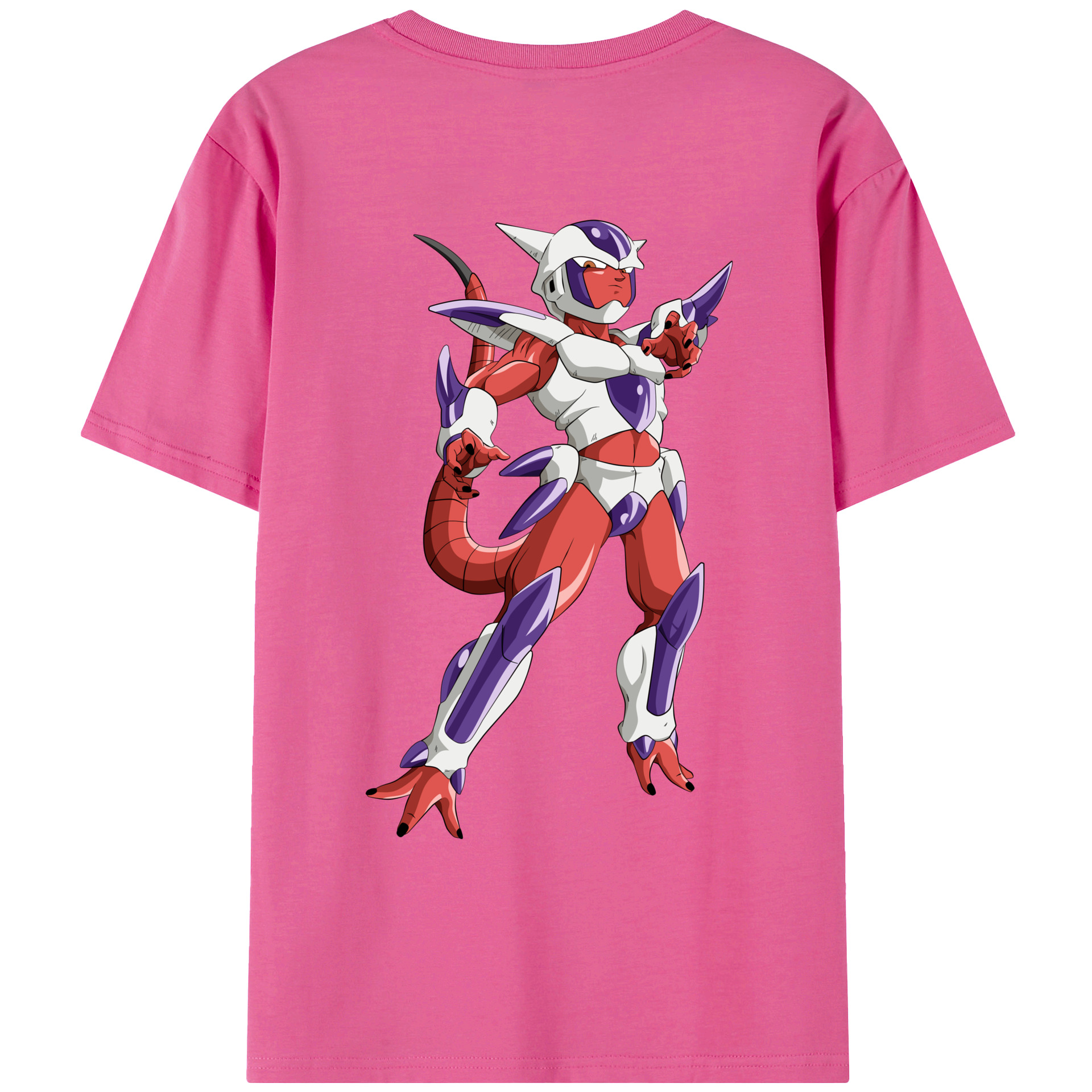 （画像用） ドラゴンボール フリーザ DRAGON BALL Frieza レディース半袖Tシャツ(バックプリント)