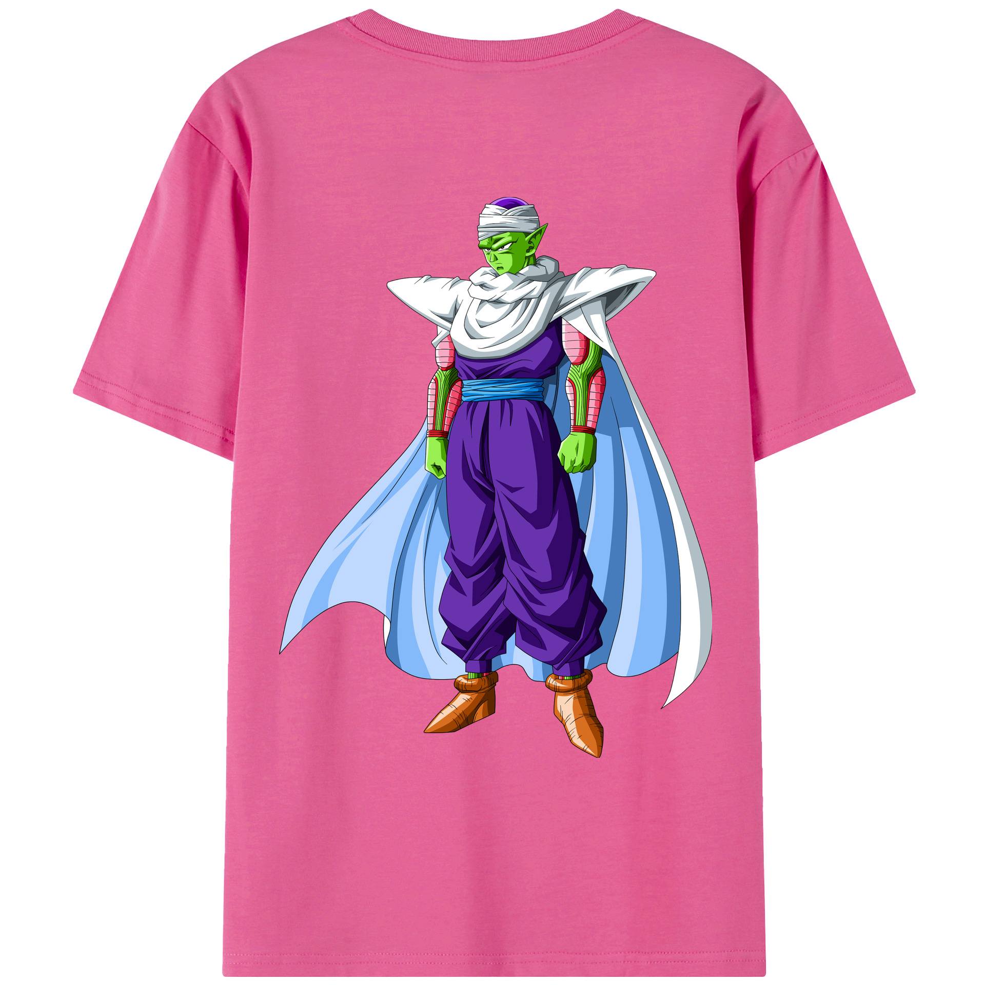 （画像用） ドラゴンボール ピッコロ DRAGON BALL Piccolo レディース半袖Tシャツ(バックプリント)