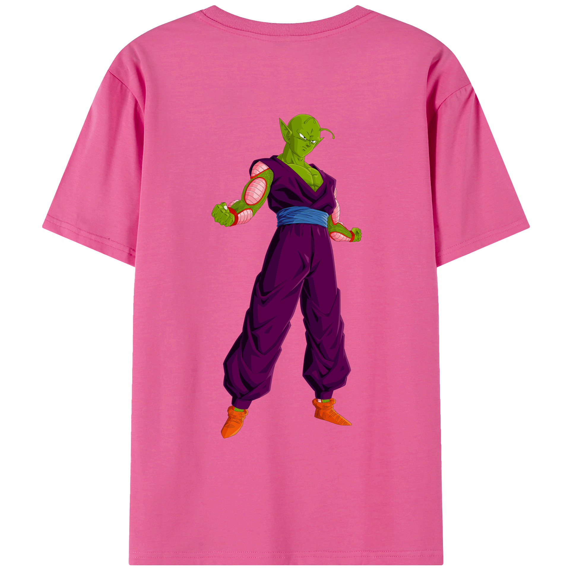 （画像用） ドラゴンボール ピッコロ DRAGON BALL Piccolo レディース半袖Tシャツ(バックプリント)