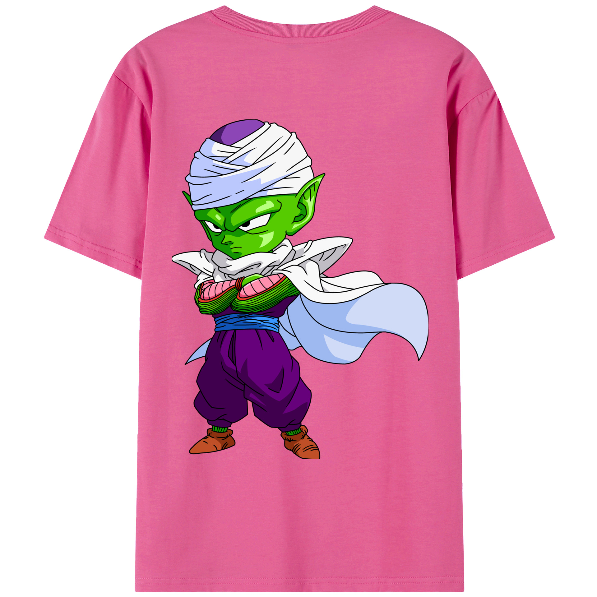 （画像用） ドラゴンボール ピッコロ DRAGON BALL Piccolo レディース半袖Tシャツ(バックプリント)