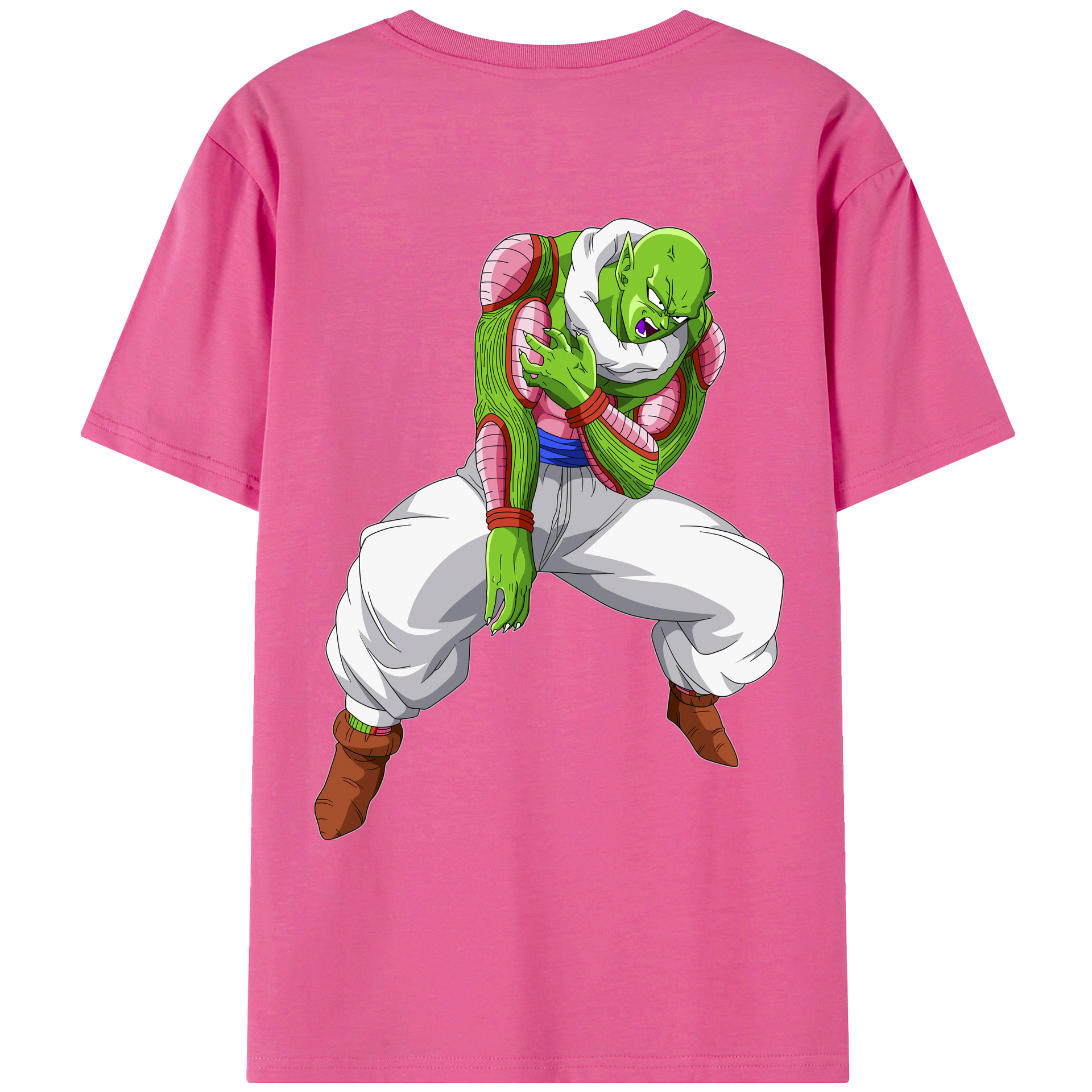 （画像用） ドラゴンボール ピッコロ DRAGON BALL Piccolo レディース半袖Tシャツ(バックプリント)