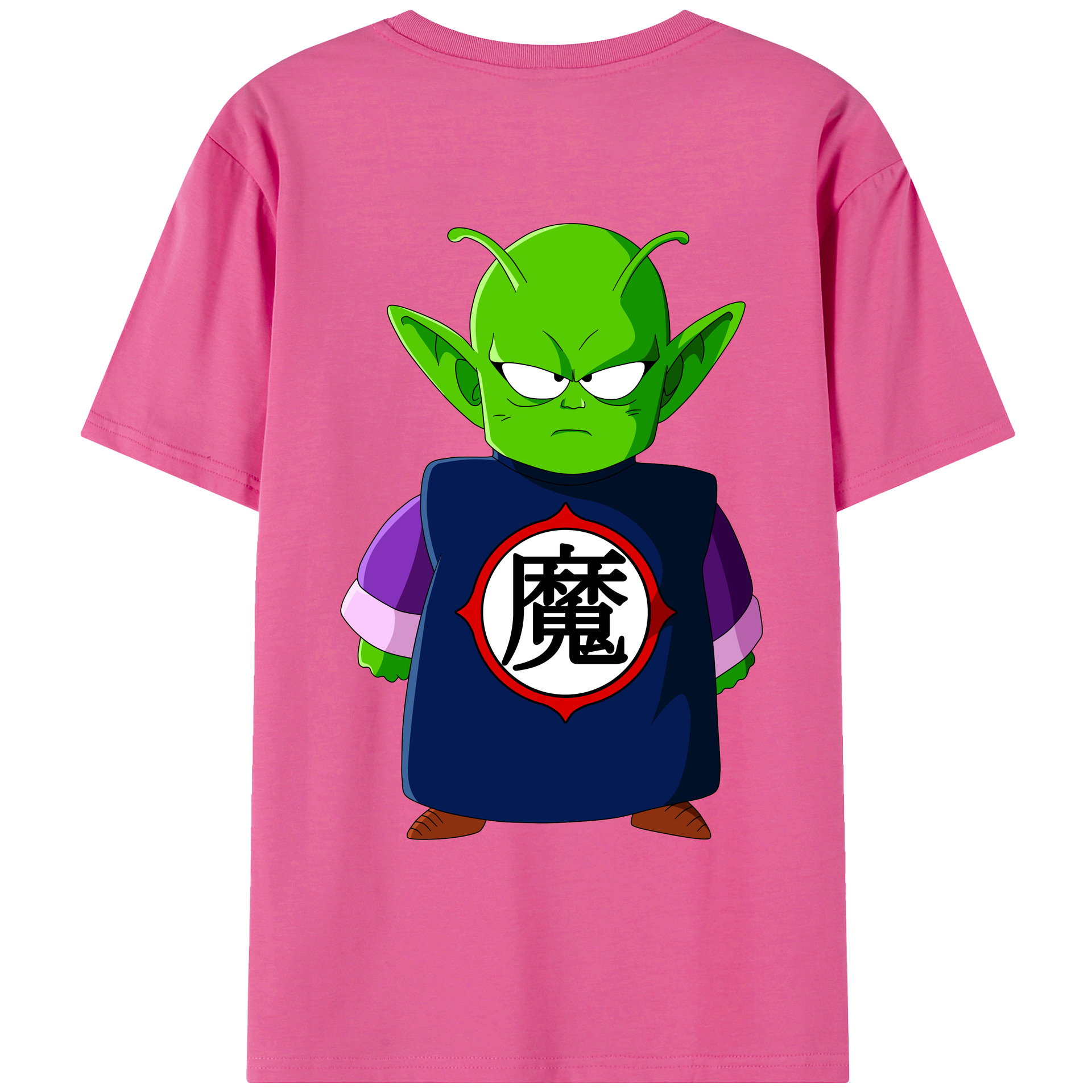 （画像用） ドラゴンボール ピッコロ DRAGON BALL Piccolo レディース半袖Tシャツ(バックプリント)