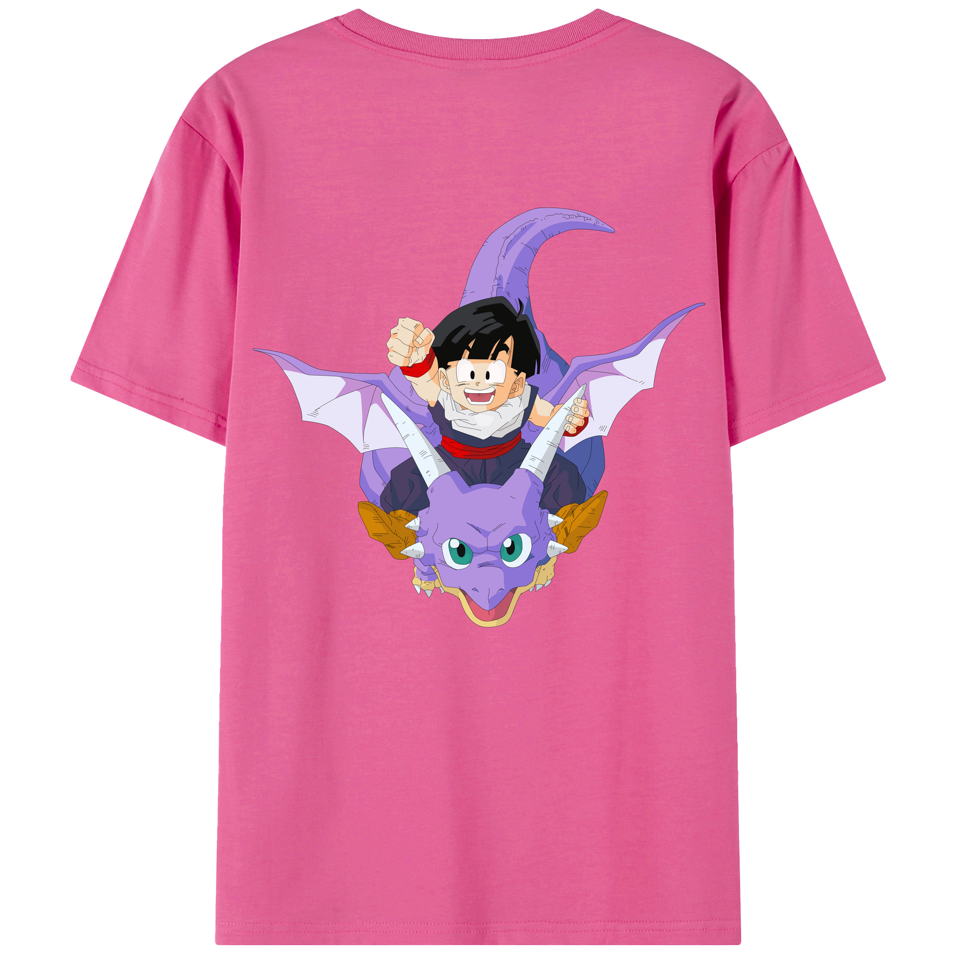 （画像用） ドラゴンボール DRAGON BALL レディース半袖Tシャツ(バックプリント)