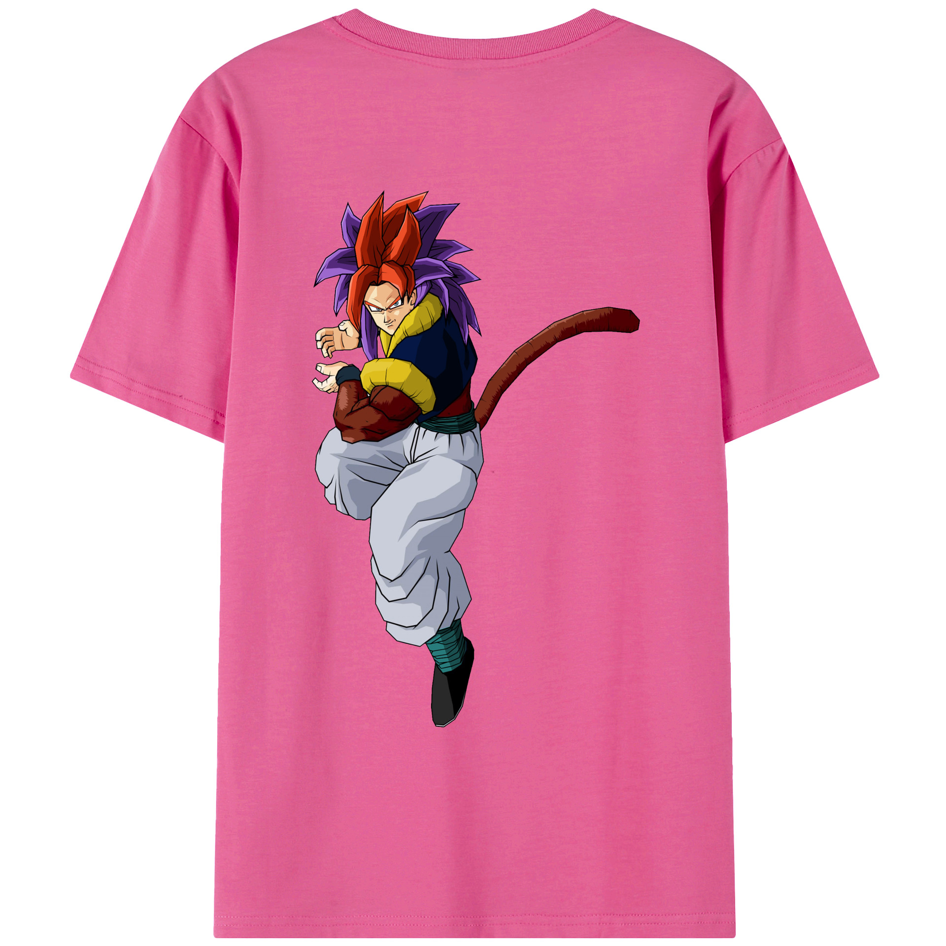 （画像用） ドラゴンボール DRAGON BALL レディース半袖Tシャツ(バックプリント)