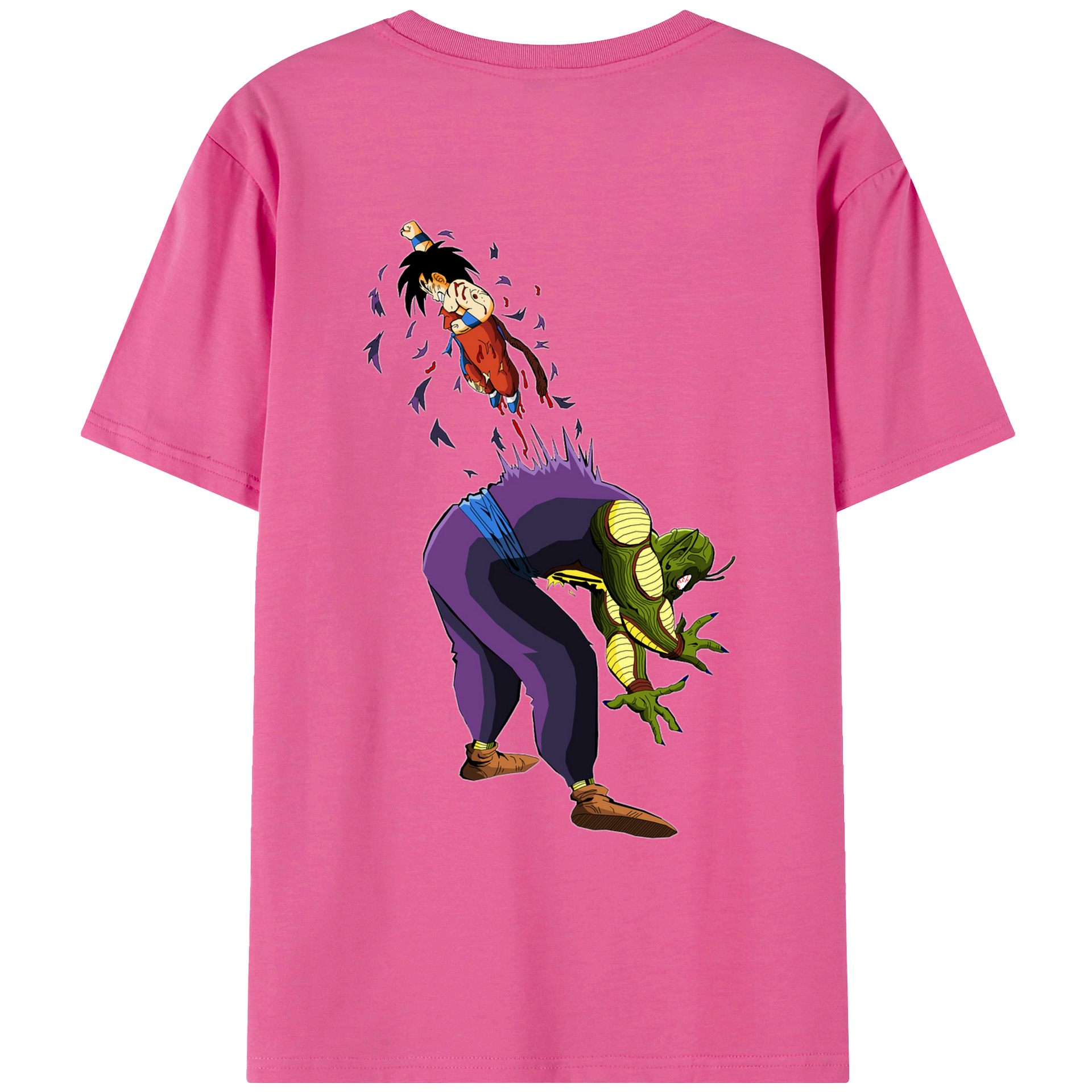 （画像用） ドラゴンボール DRAGON BALL レディース半袖Tシャツ(バックプリント)