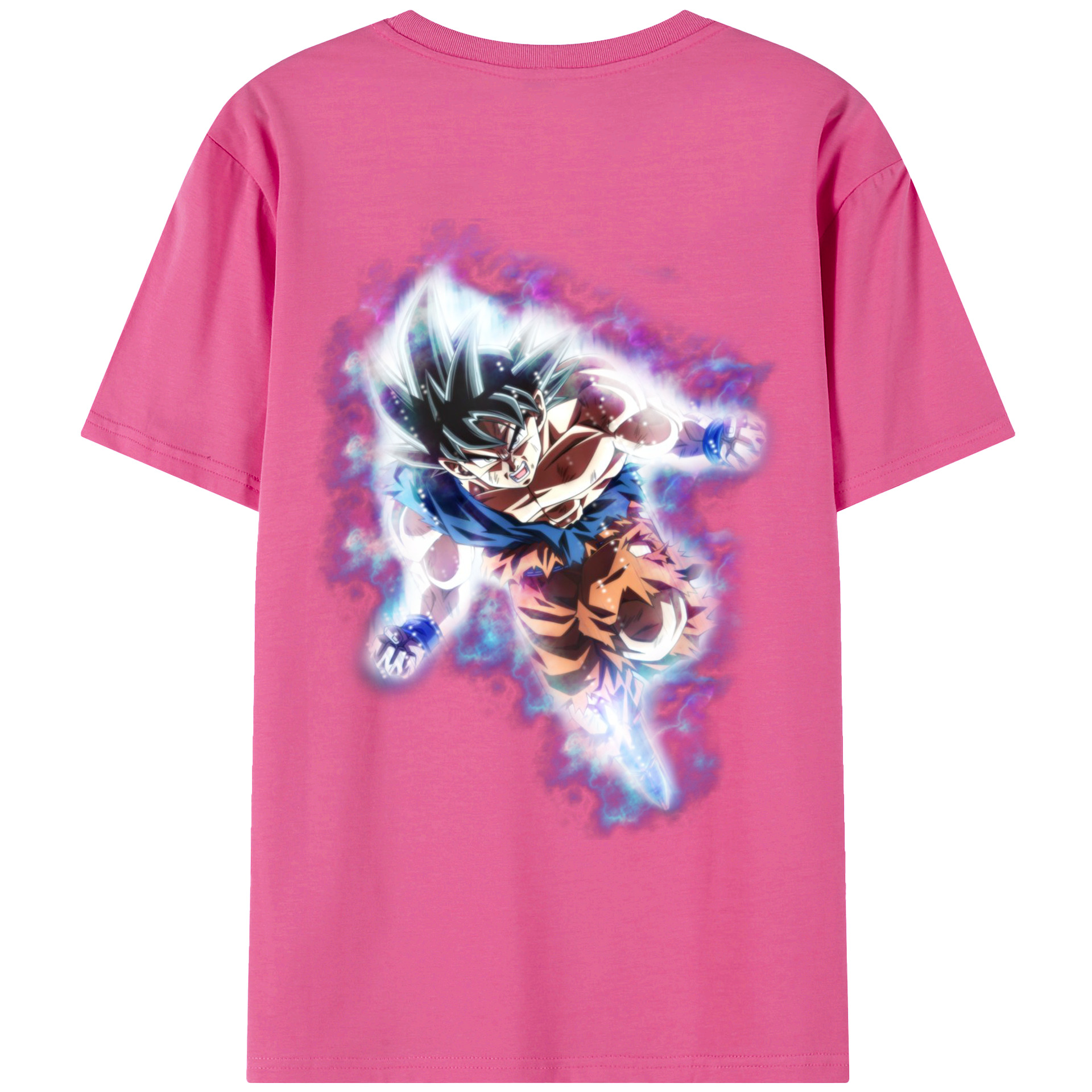 （画像用） ドラゴンボール 孫悟空（そん ごくう）Son Goku カカロット DRAGON BALL Kakarotto レディース半袖Tシャツ(バックプリント)