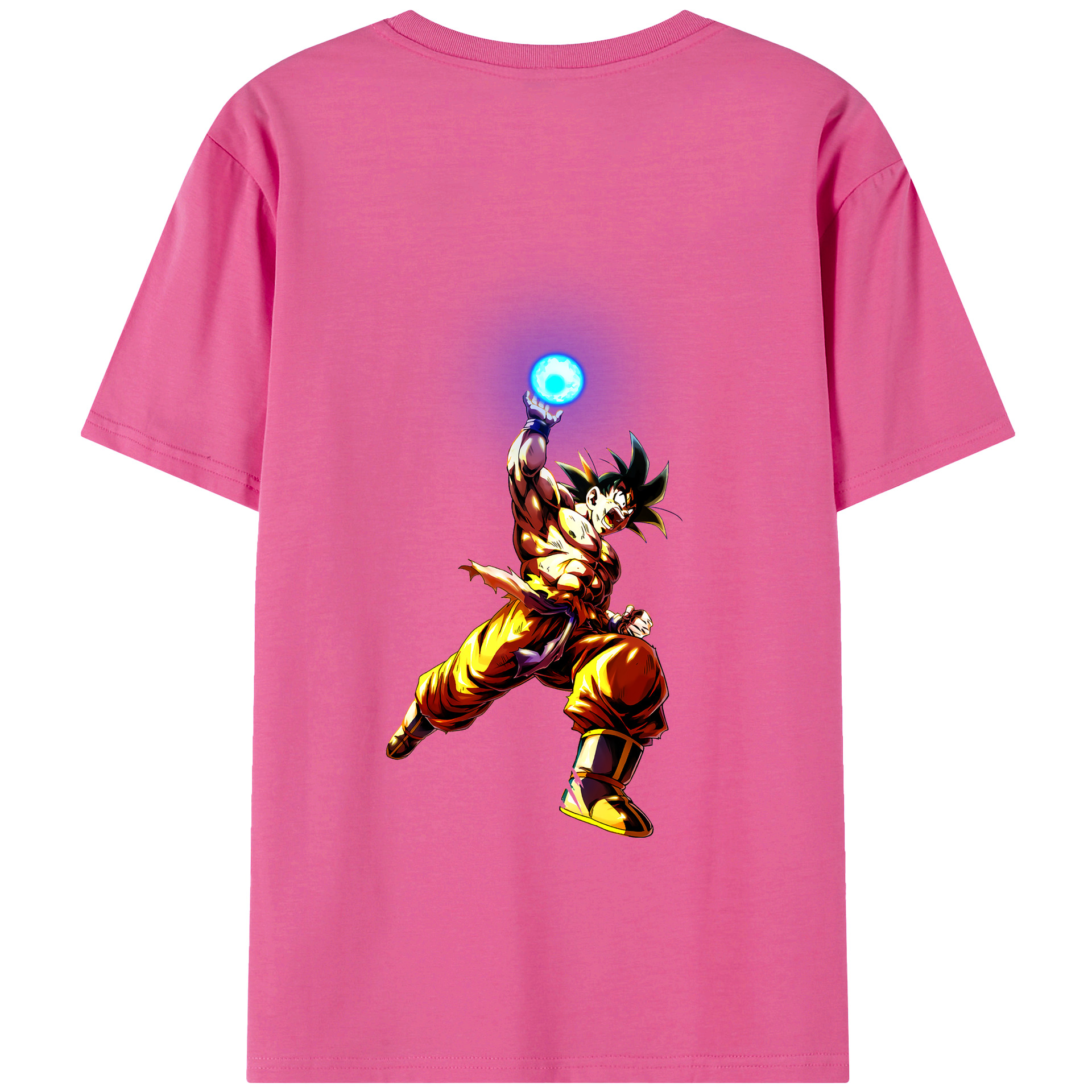 （画像用） ドラゴンボール 孫悟空（そん ごくう）Son Goku カカロット DRAGON BALL Kakarotto レディース半袖Tシャツ(バックプリント)
