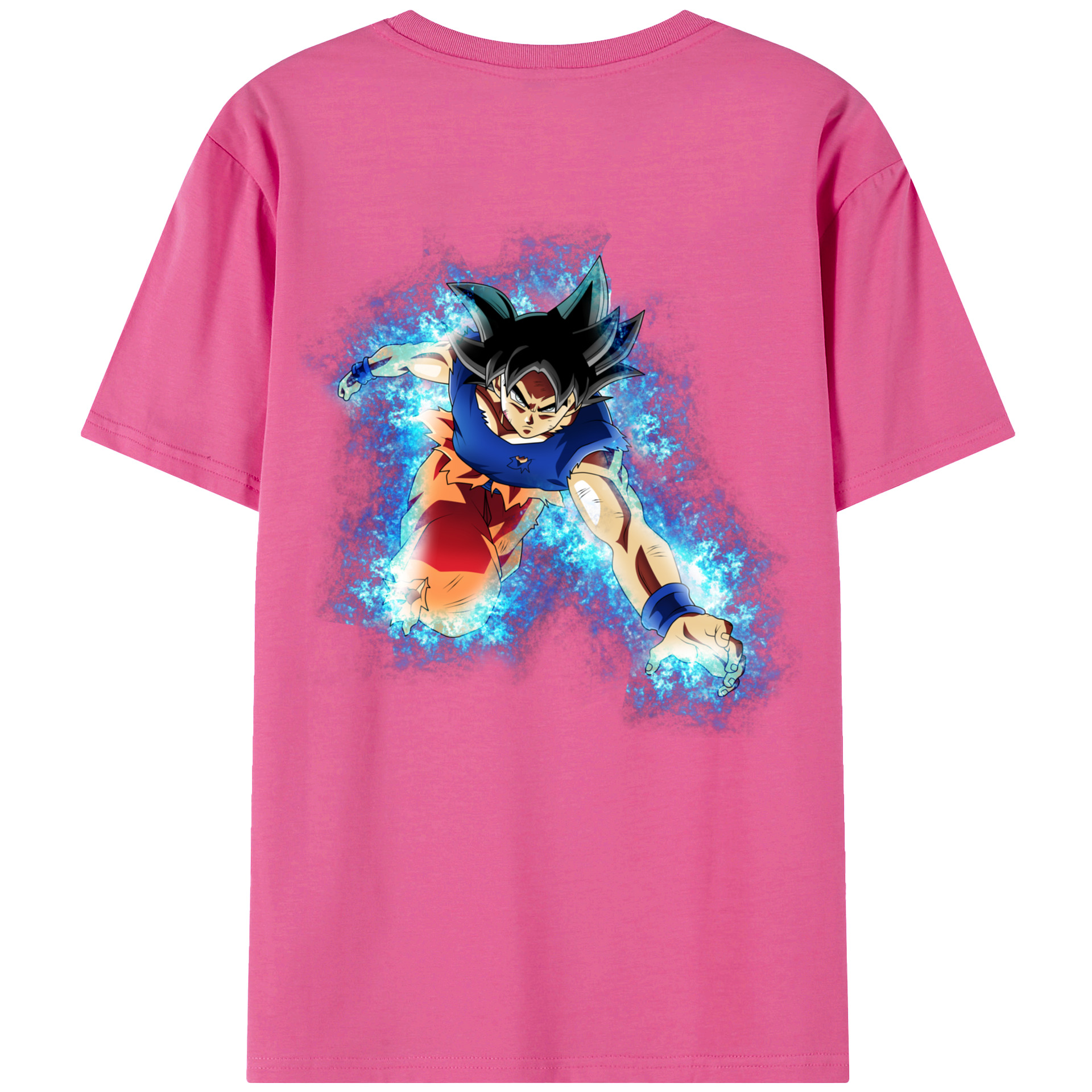 （画像用） ドラゴンボール 孫悟空（そん ごくう）Son Goku カカロット DRAGON BALL Kakarotto レディース半袖Tシャツ(バックプリント)
