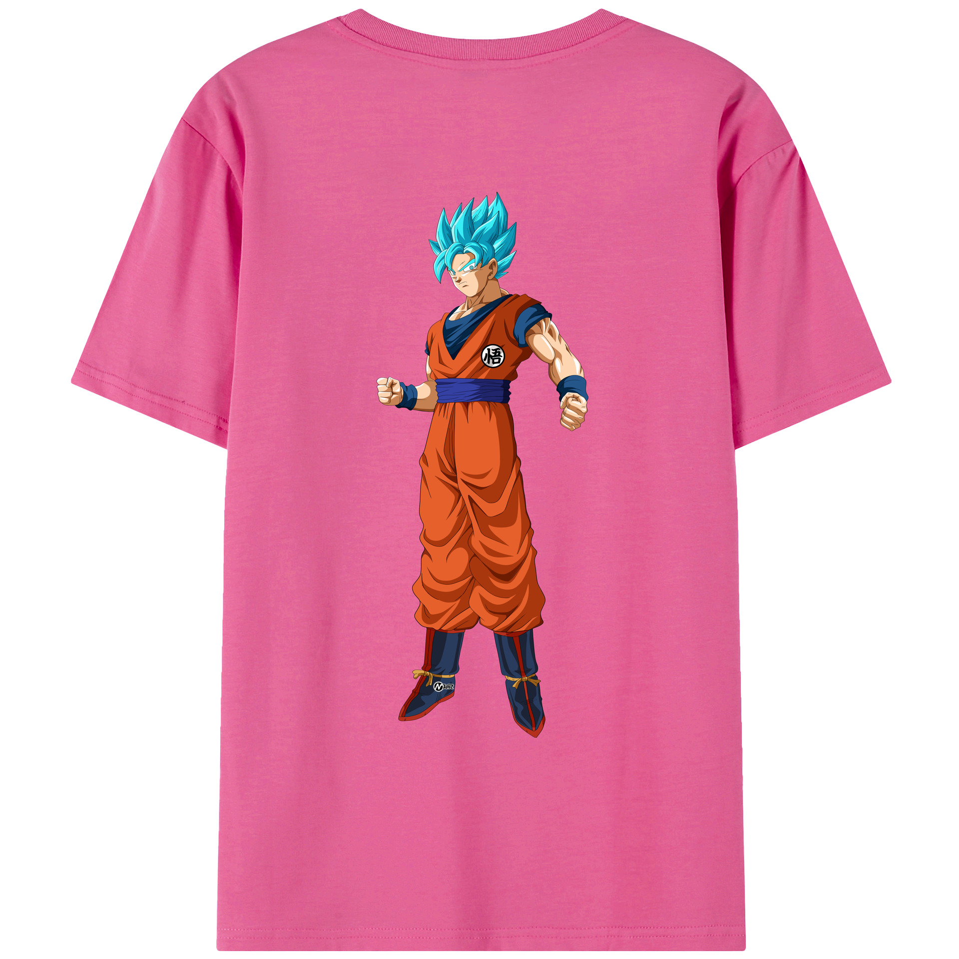 （画像用） ドラゴンボール 孫悟空（そん ごくう）Son Goku カカロット DRAGON BALL Kakarotto レディース半袖Tシャツ(バックプリント)