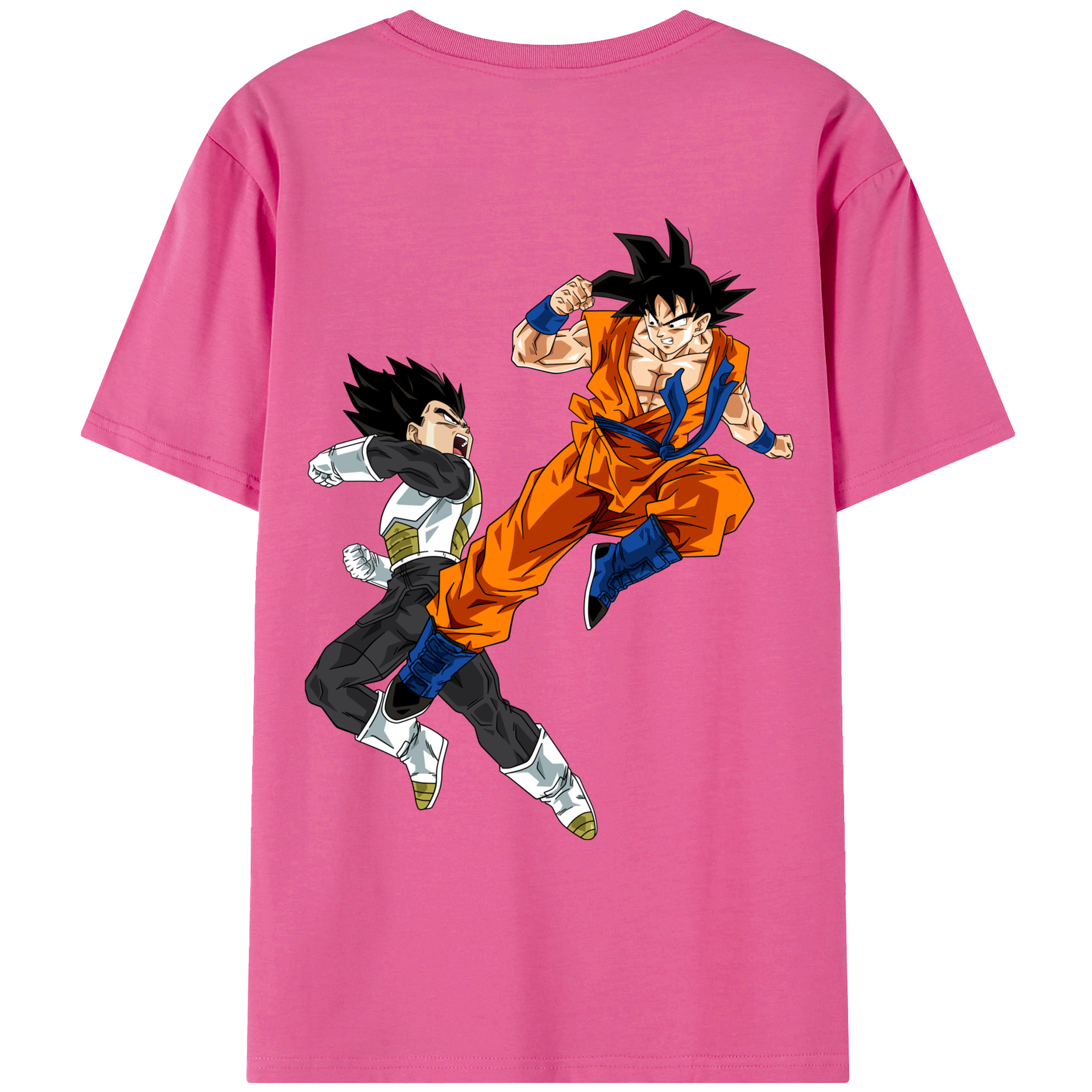 （画像用） ドラゴンボール 孫悟空（そん ごくう）Son Goku カカロット DRAGON BALL Kakarotto レディース半袖Tシャツ(バックプリント)