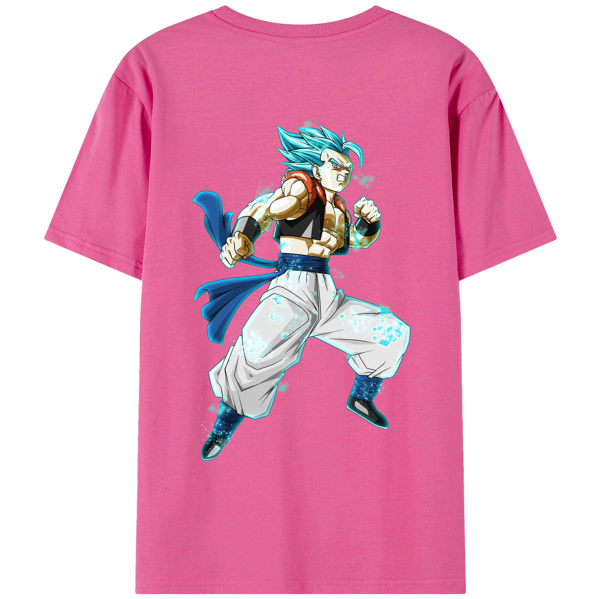 （画像用） ドラゴンボール ベジータ四世（Bejīta Yonsei）DRAGON BALL Vegeta IV レディース半袖Tシャツ(バックプリント)