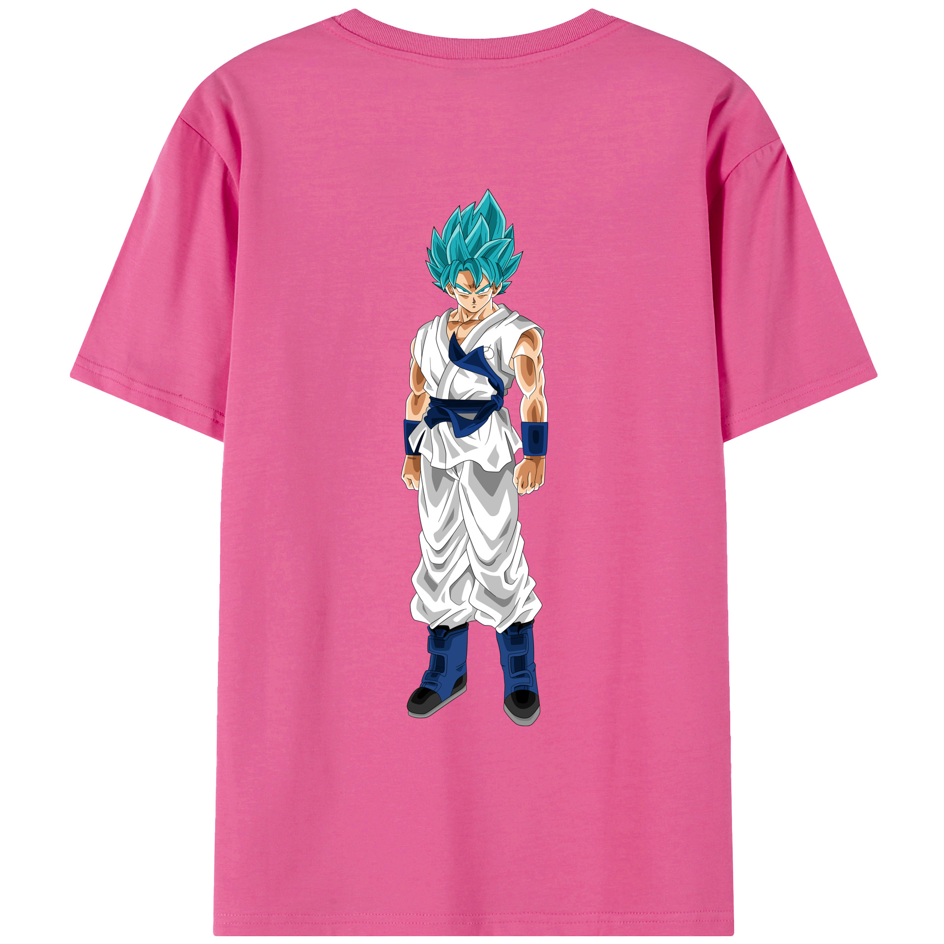 （画像用） ドラゴンボール 孫 悟飯（そんごはん）DRAGON BALL Son Gohan レディース半袖Tシャツ(バックプリント)
