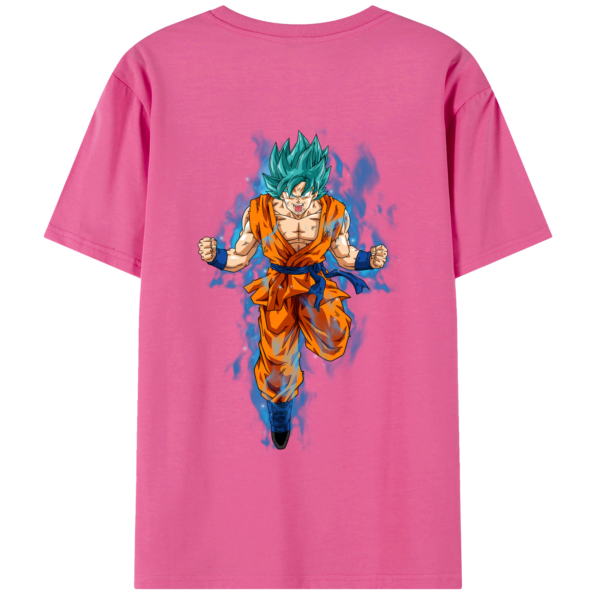 （画像用） ドラゴンボール 孫 悟飯（そんごはん）DRAGON BALL Son Gohan レディース半袖Tシャツ(バックプリント)