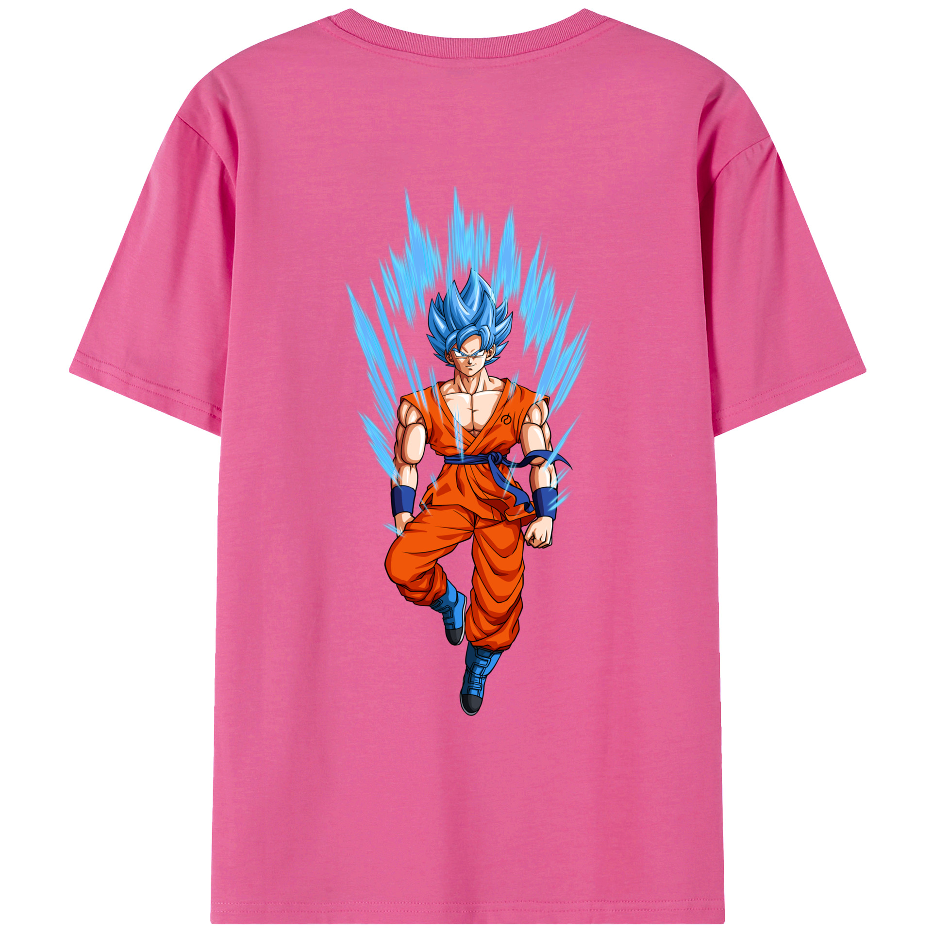（画像用） ドラゴンボール 孫 悟飯（そんごはん）DRAGON BALL Son Gohan レディース半袖Tシャツ(バックプリント)