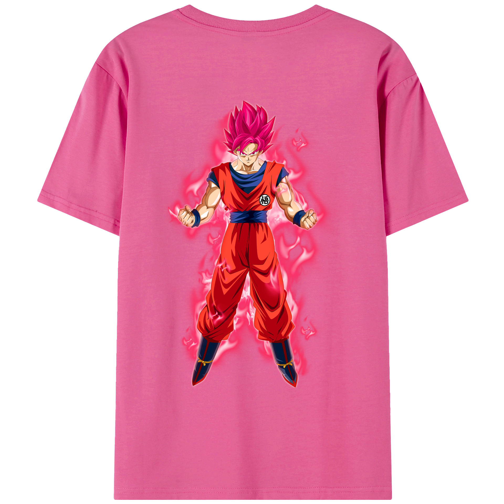 （画像用） ドラゴンボール 孫 悟飯（そんごはん）DRAGON BALL Son Gohan レディース半袖Tシャツ(バックプリント)